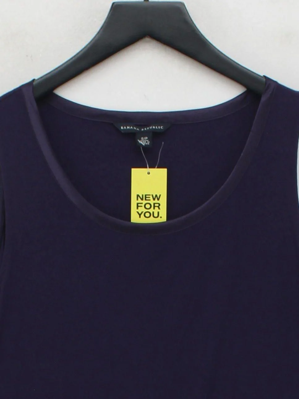 Banana Republic Women's T-Shirt S Purple Viscose - Image 3