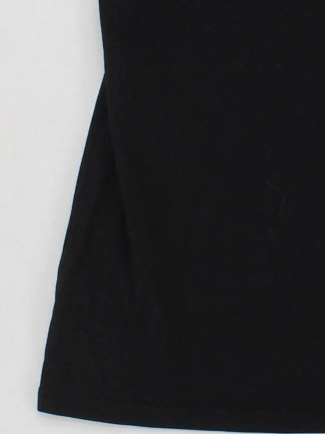 Banana Republic Women's T-Shirt XS Black 100% Other Sleeveless Round Neck Basic - Image 4