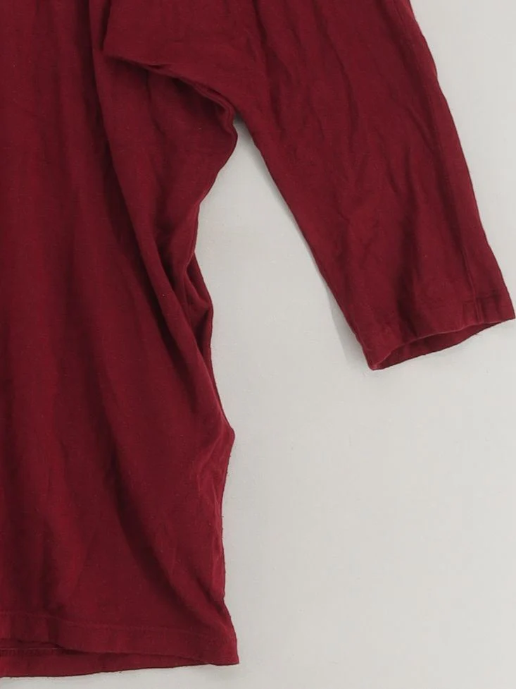 Banana Republic Women's Top S Red Rayon with Elastane Basic - Image 4