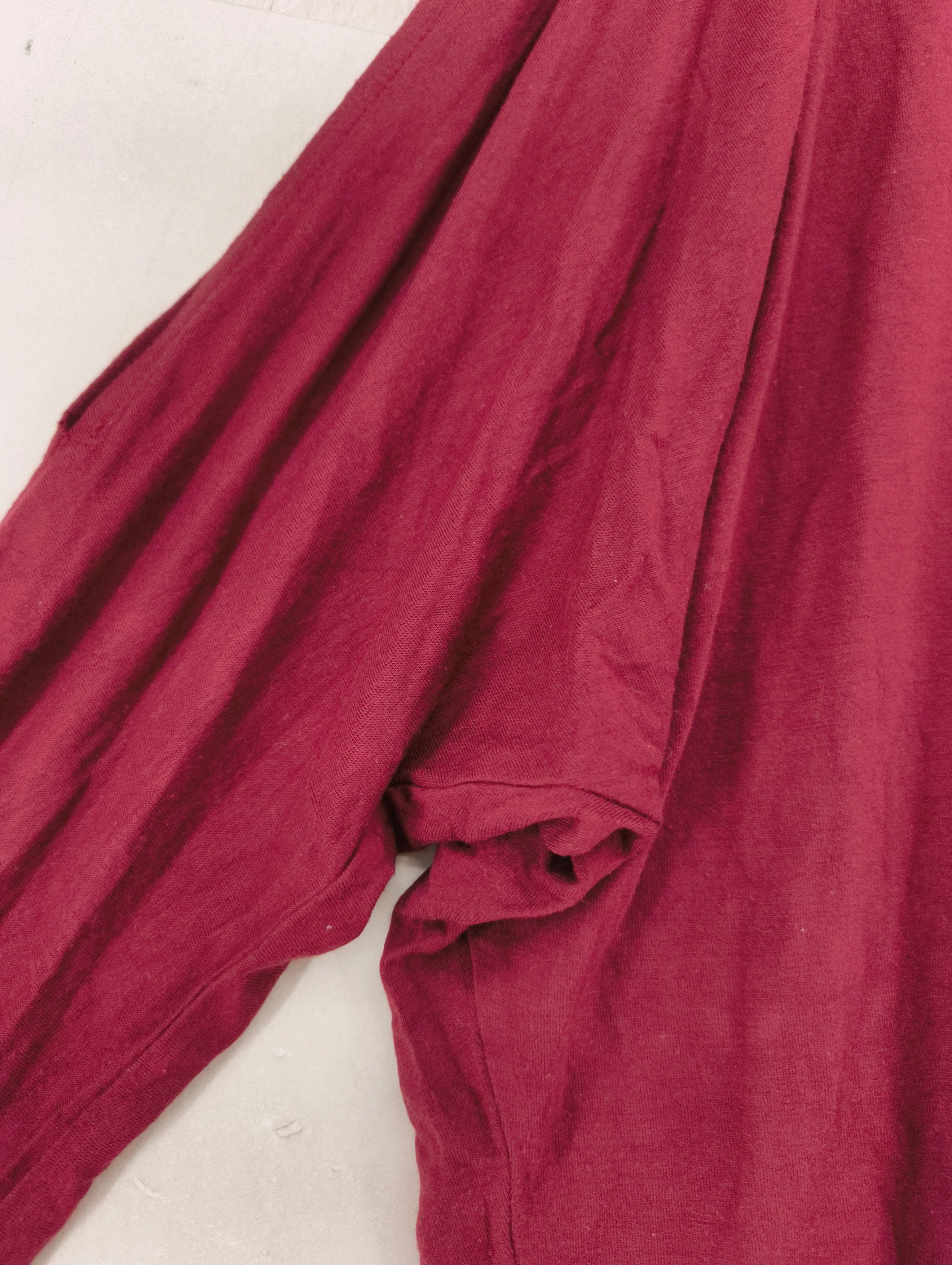 Banana Republic Women's Top S Red Rayon with Elastane Basic - Image 5