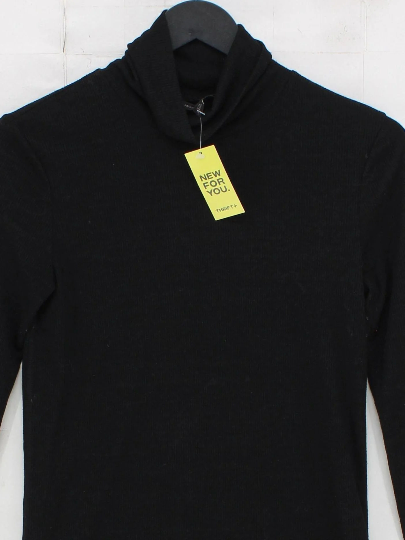 Banana Republic Women's Top XS Black Polyester with Rayon Basic - Image 3