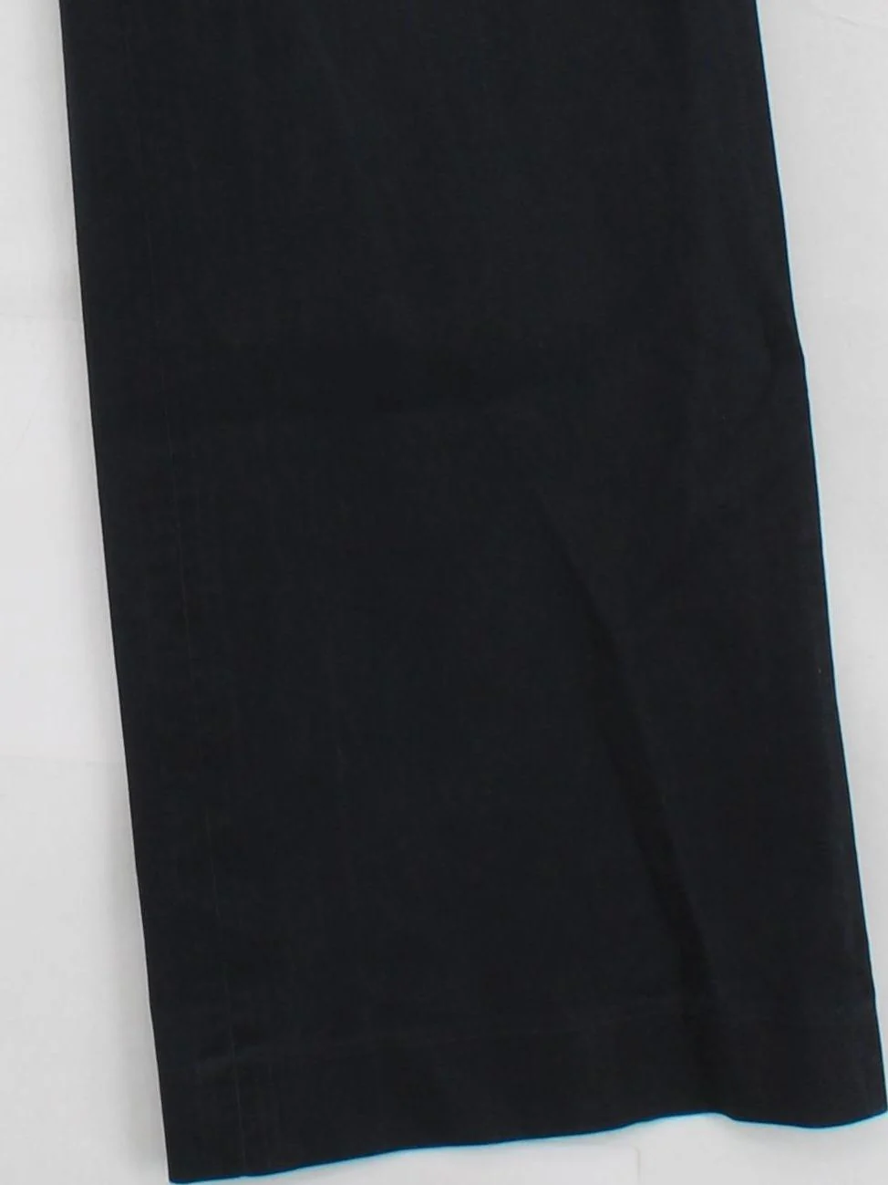 Banana Republic Women's Trousers UK 10 Black Cotton with Spandex Straight Chino - Image 4
