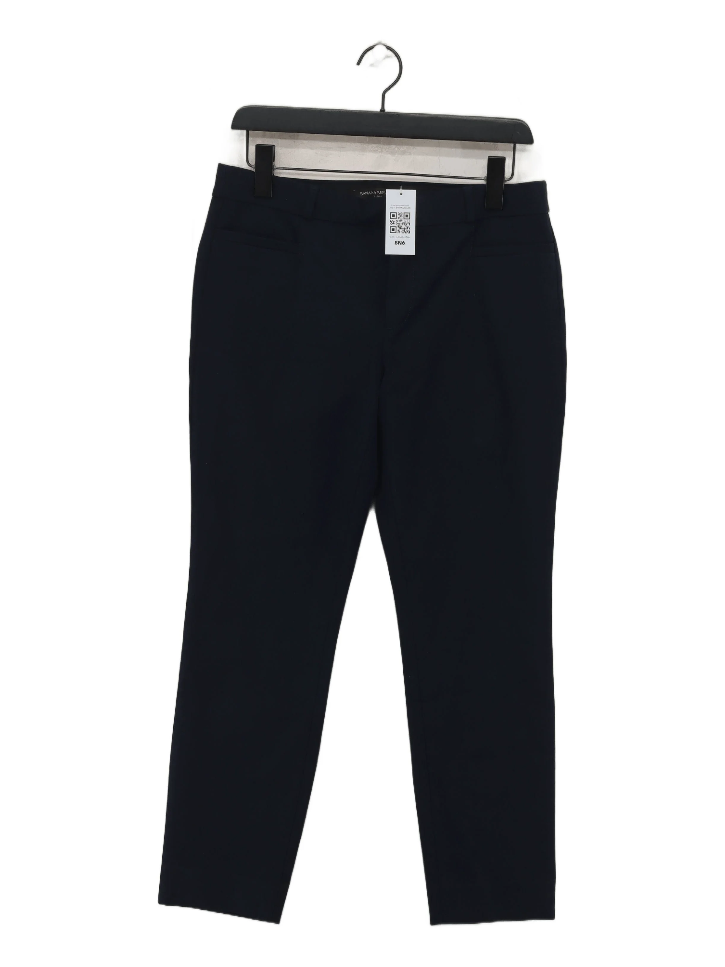 Banana Republic Women's Trousers UK 10 Blue Cotton