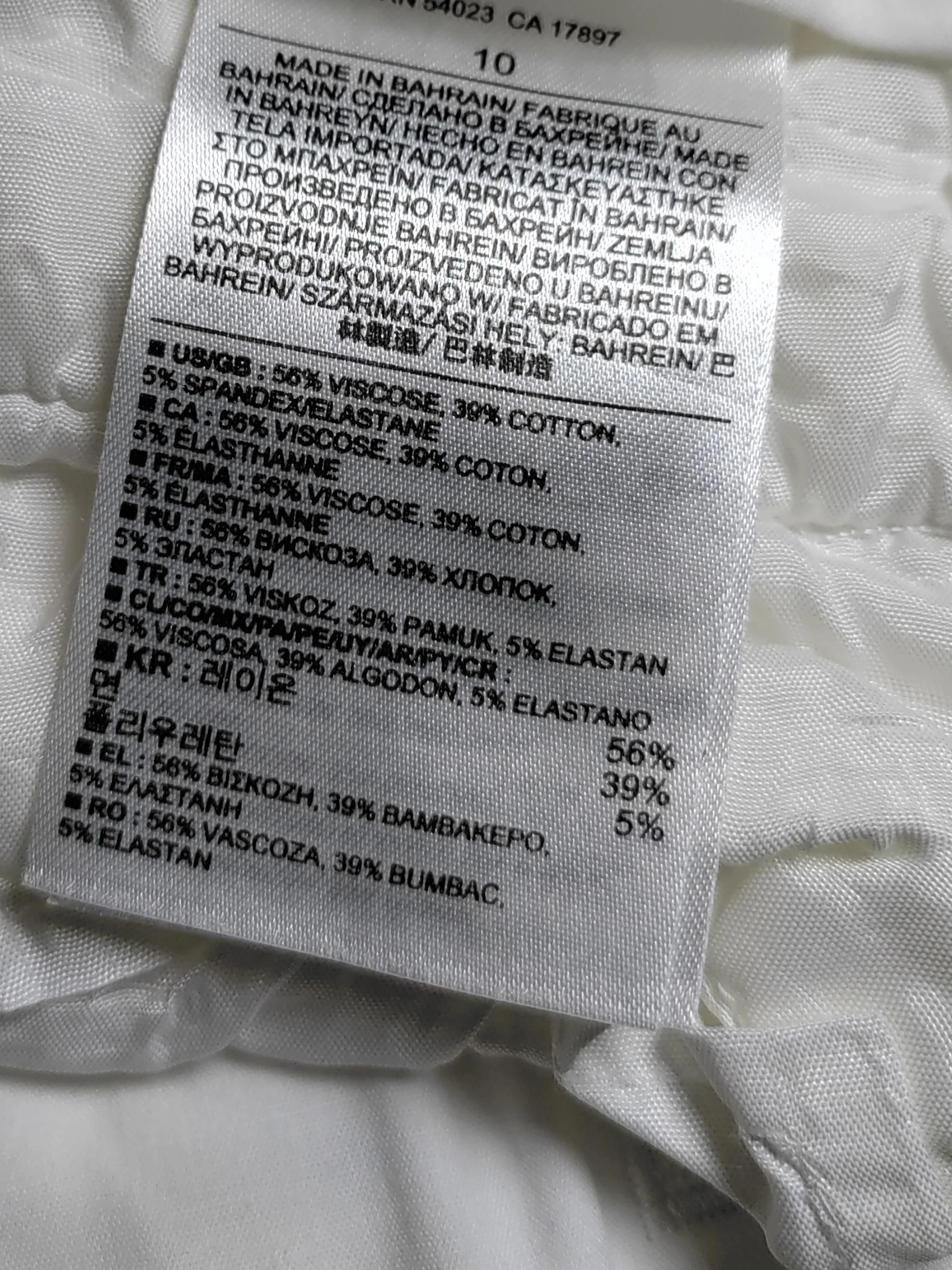 Banana Republic Women's Trousers UK 14 White Viscose - Image 9