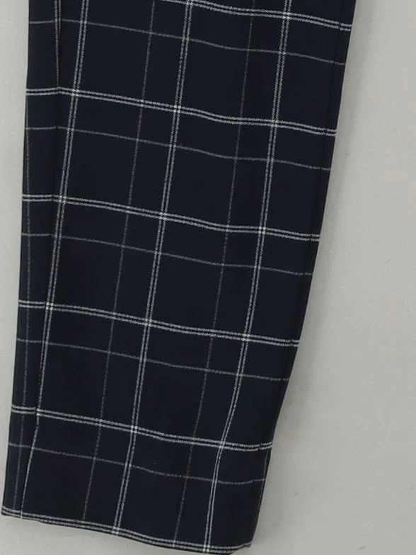 Banana Republic Women's Trousers UK 4 Blue Polyester with Rayon, Elastane Chino - Image 4