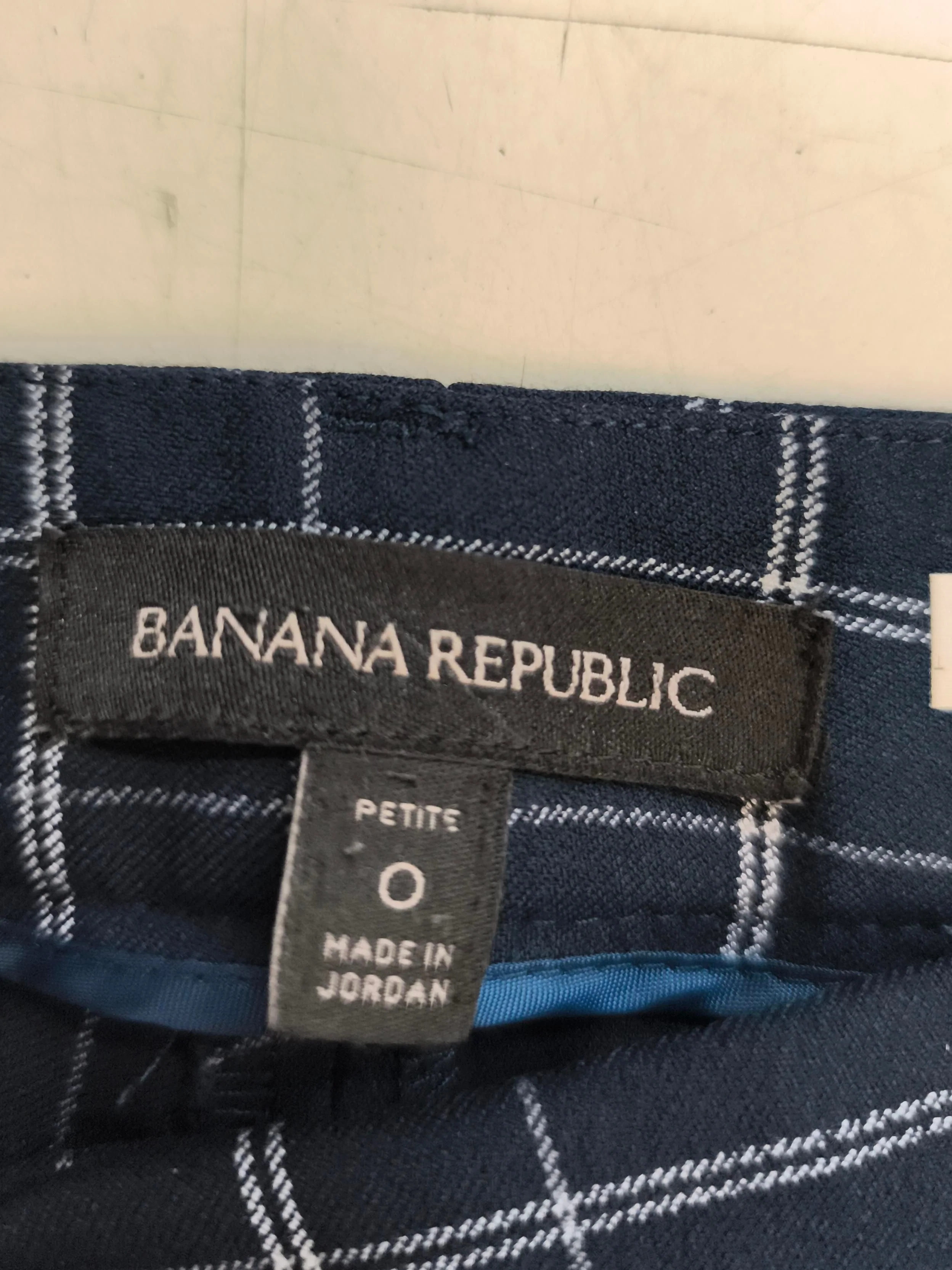 Banana Republic Women's Trousers UK 4 Blue Polyester with Rayon, Elastane Chino - Image 5