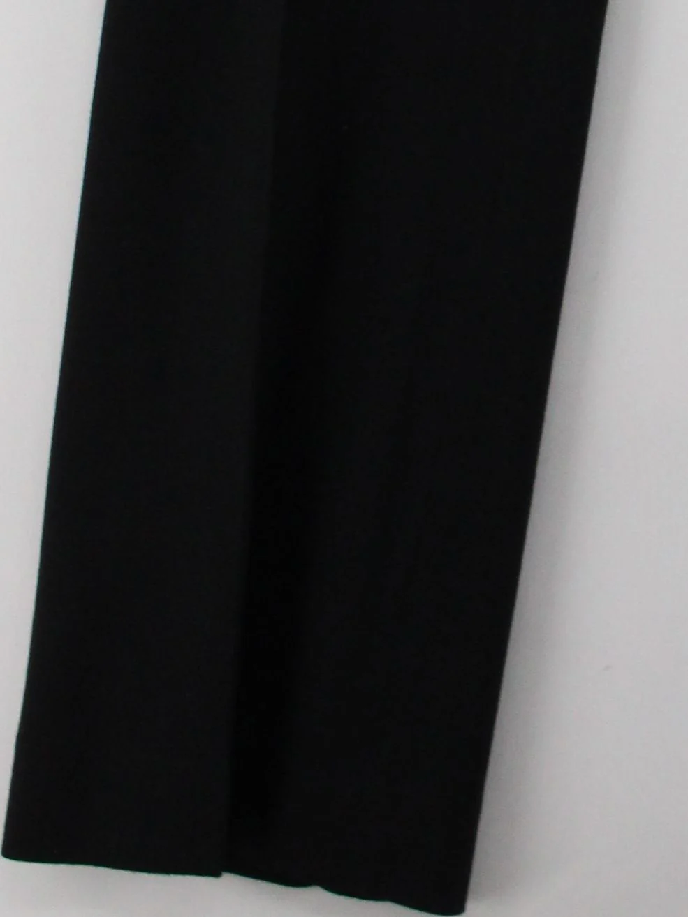 Banana Republic Women's Trousers UK 8 Black Wool with Elastane Straight Chino - Image 4