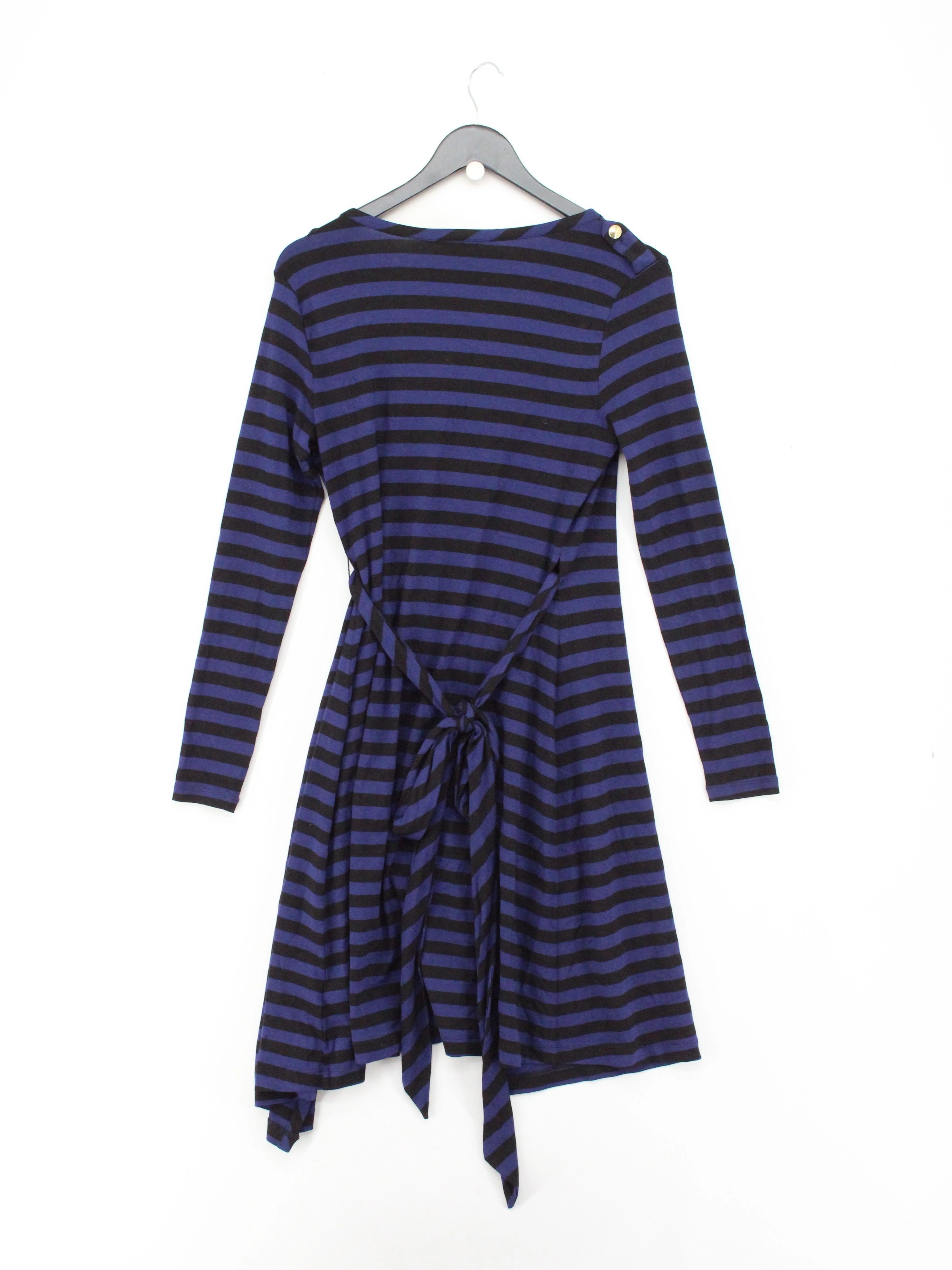 Banana Republic Wrap Mini Dress S in Blue - Image 2