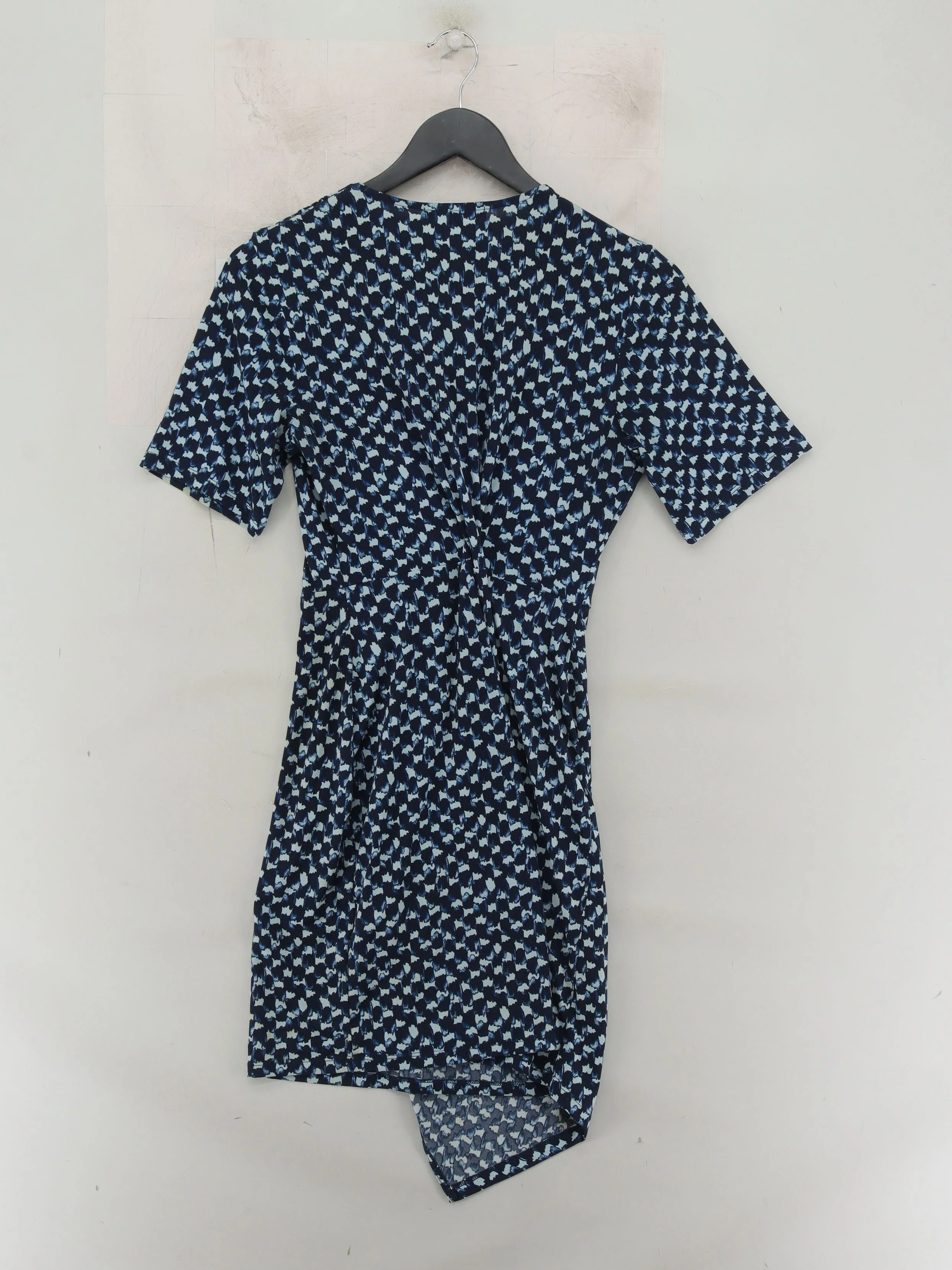 Banana Republic Wrap Mini Dress S in Blue - Image 2