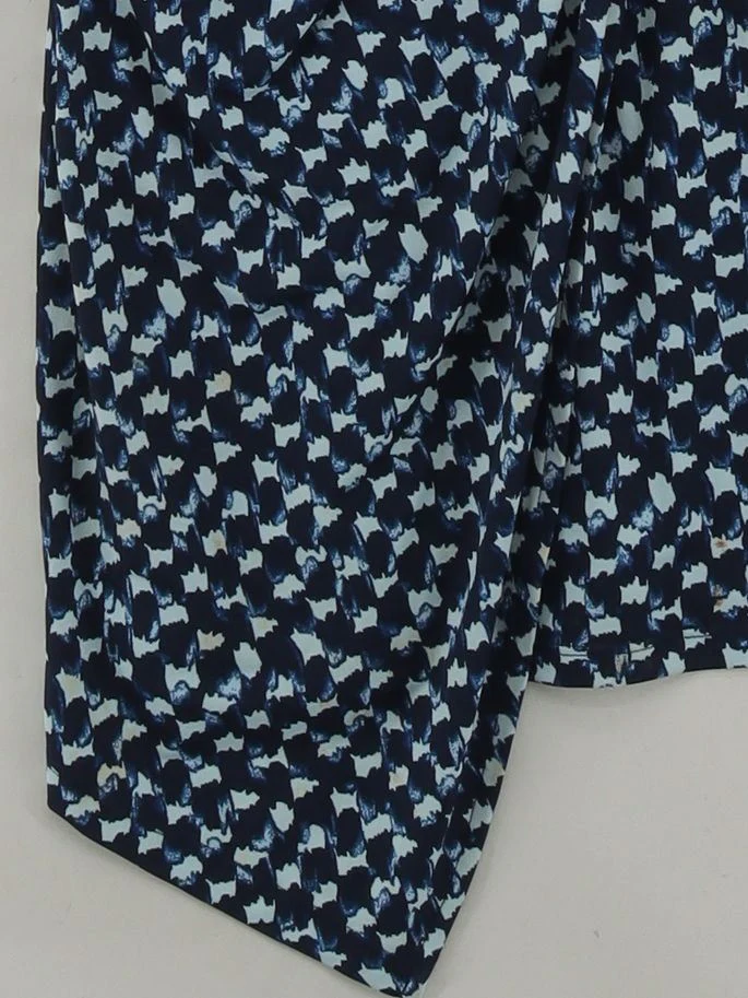 Banana Republic Wrap Mini Dress S in Blue - Image 4