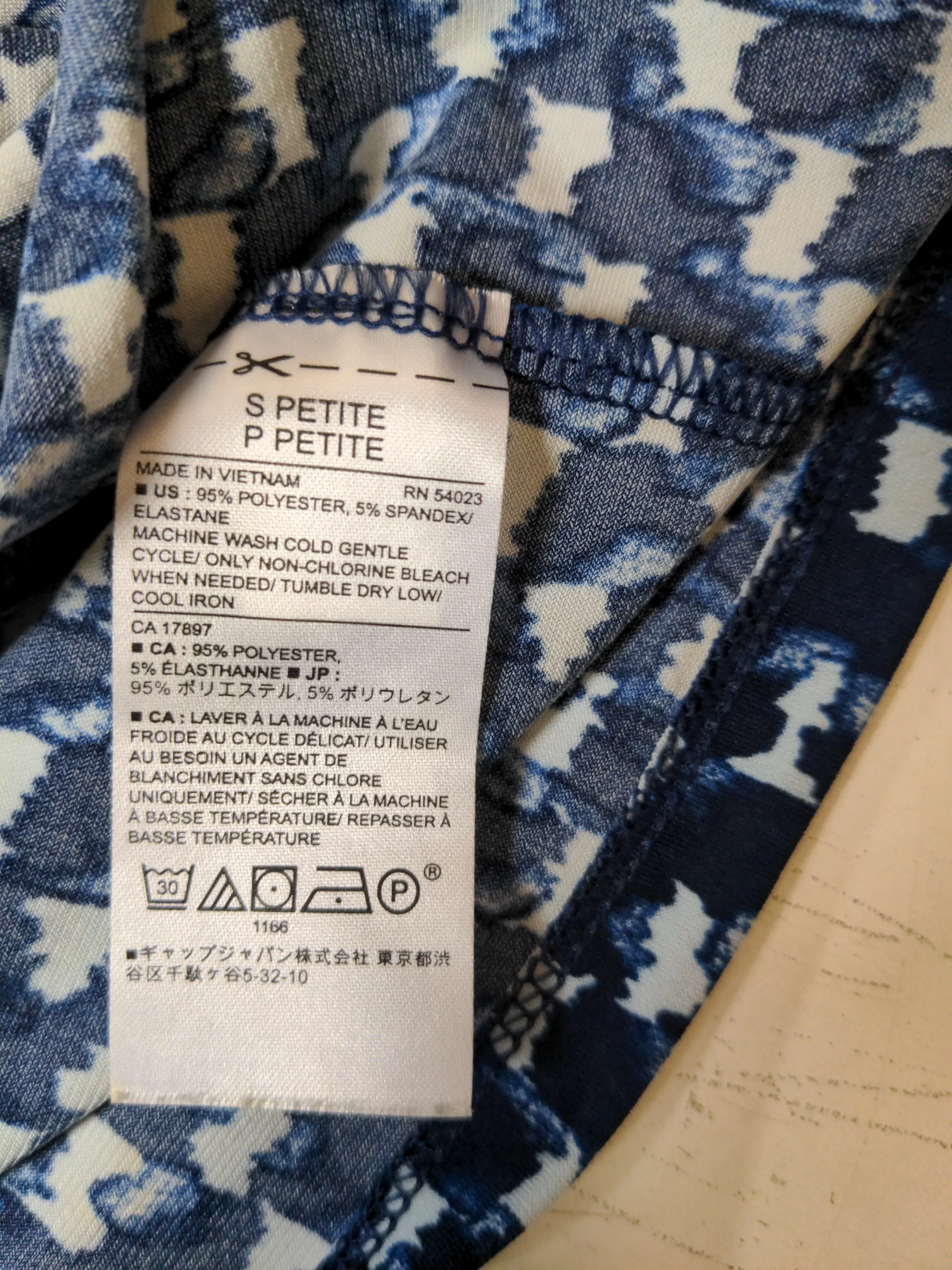 Banana Republic Wrap Mini Dress S in Blue - Image 7