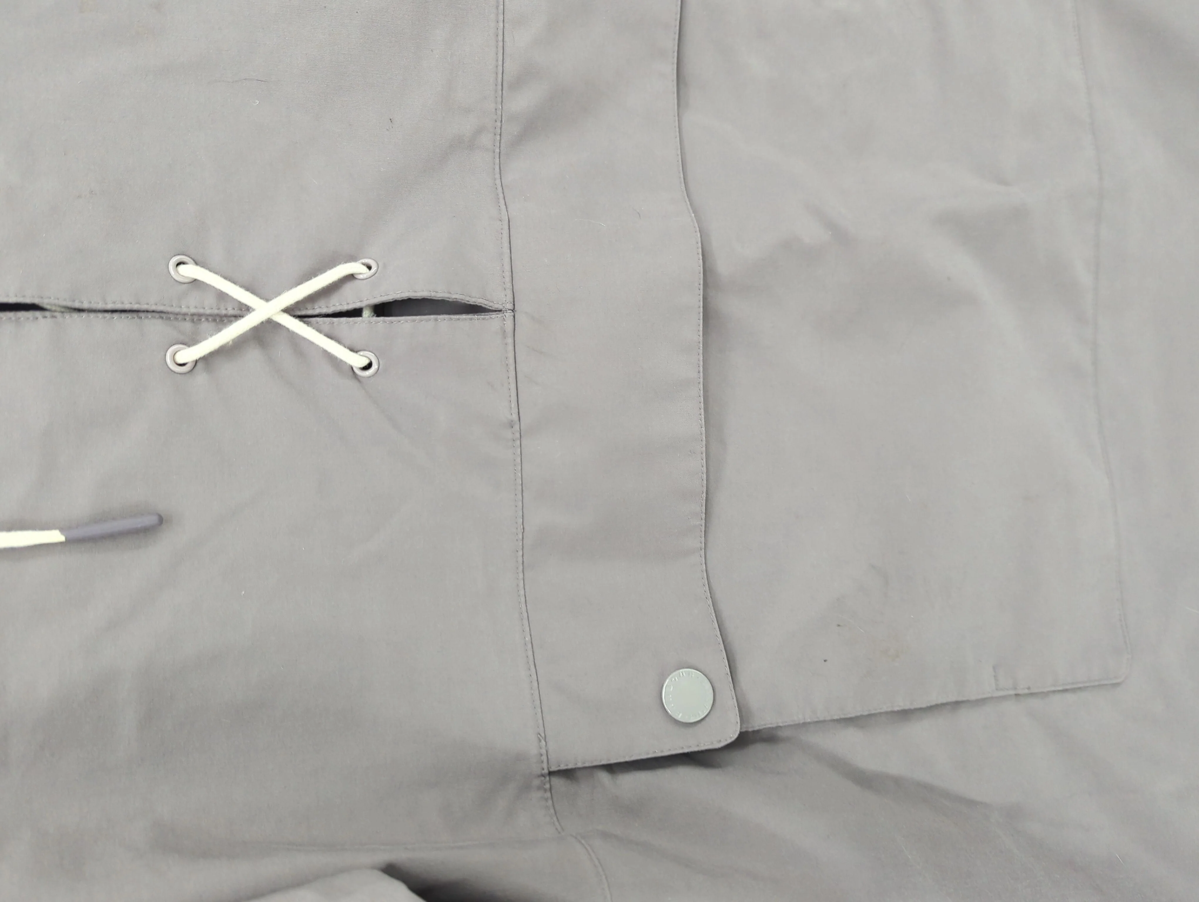 barbour & alexa chung Rain Coat jacket grey - Image 5