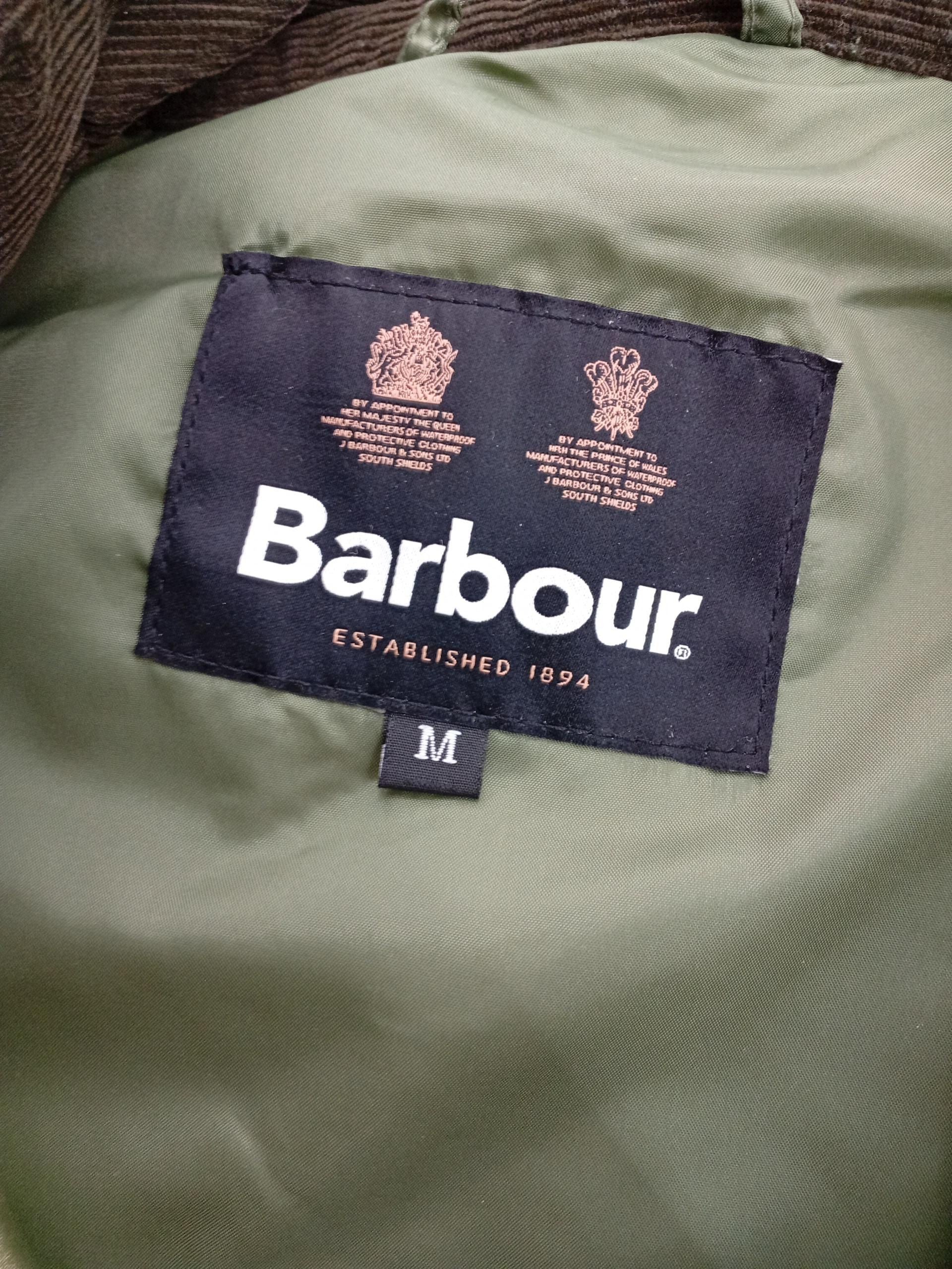 Barbour Men's Coat M Green Polyamide with Cotton, Polyester Overcoat - Image 7
