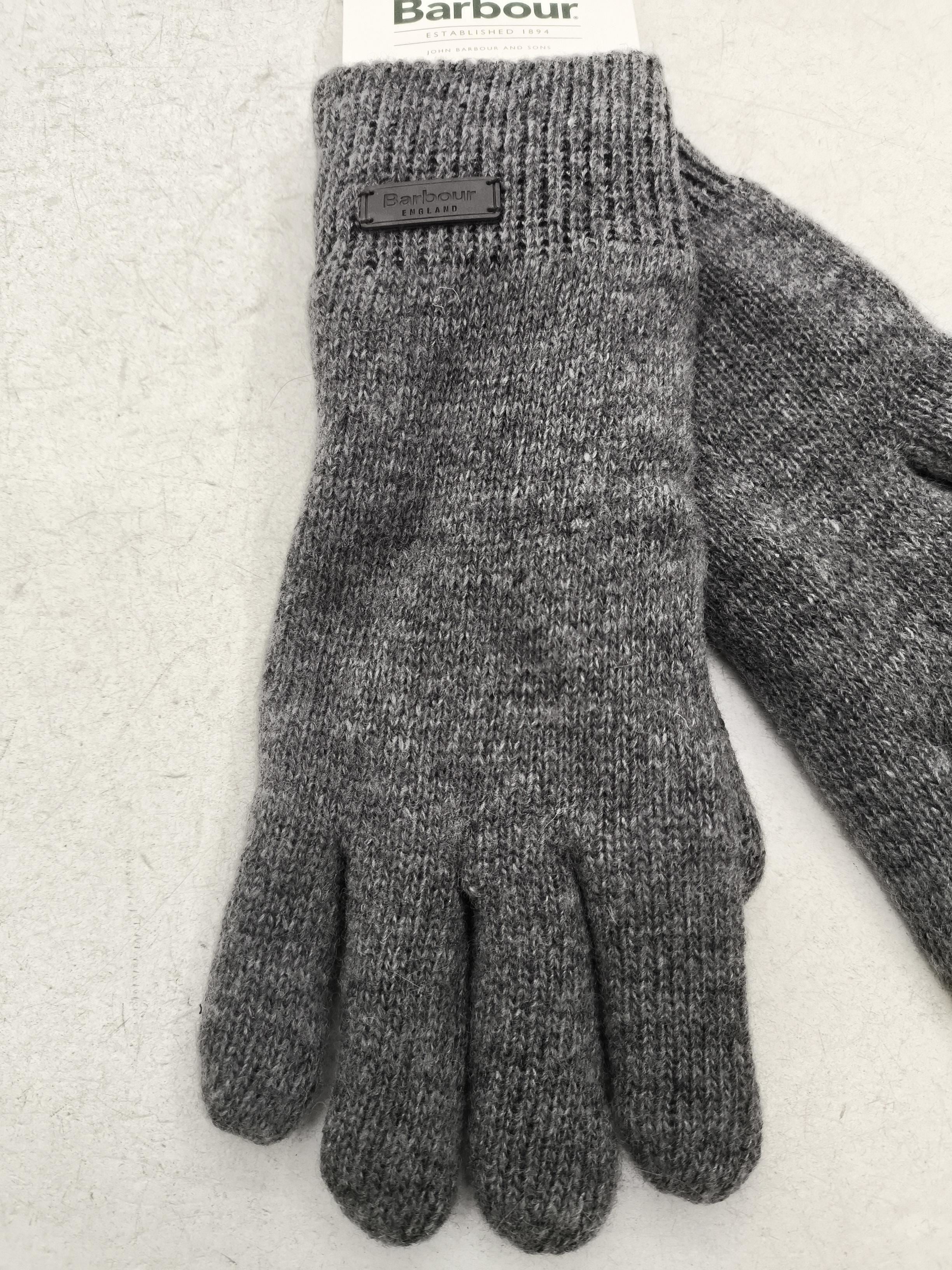 Barbour Men's Gloves Grey Wool with Polyamide, Polyester Glove New with tags - Image 3