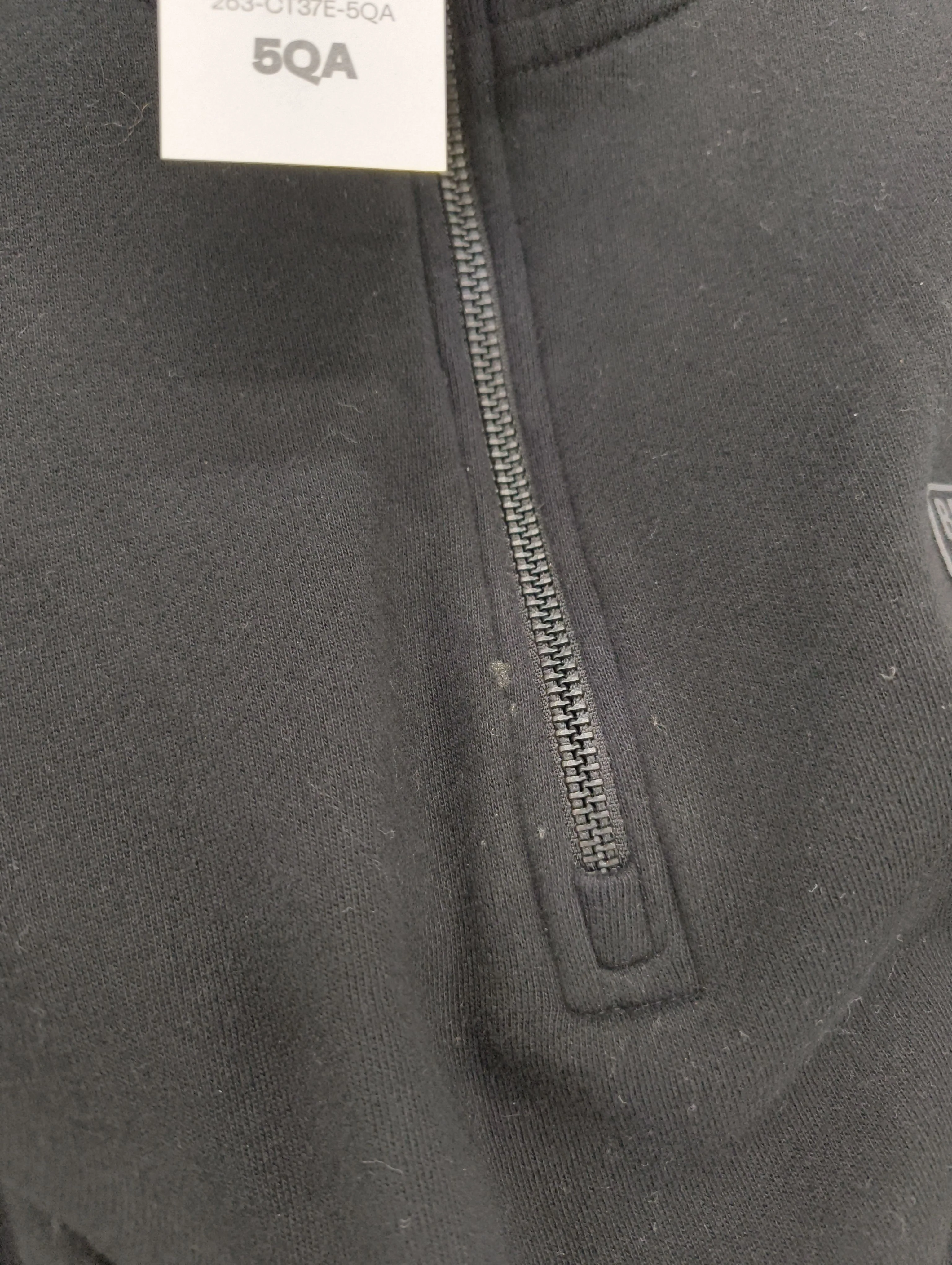 Barbour Men's Hoodie XL Black Cotton with Polyester Pullover - Image 5
