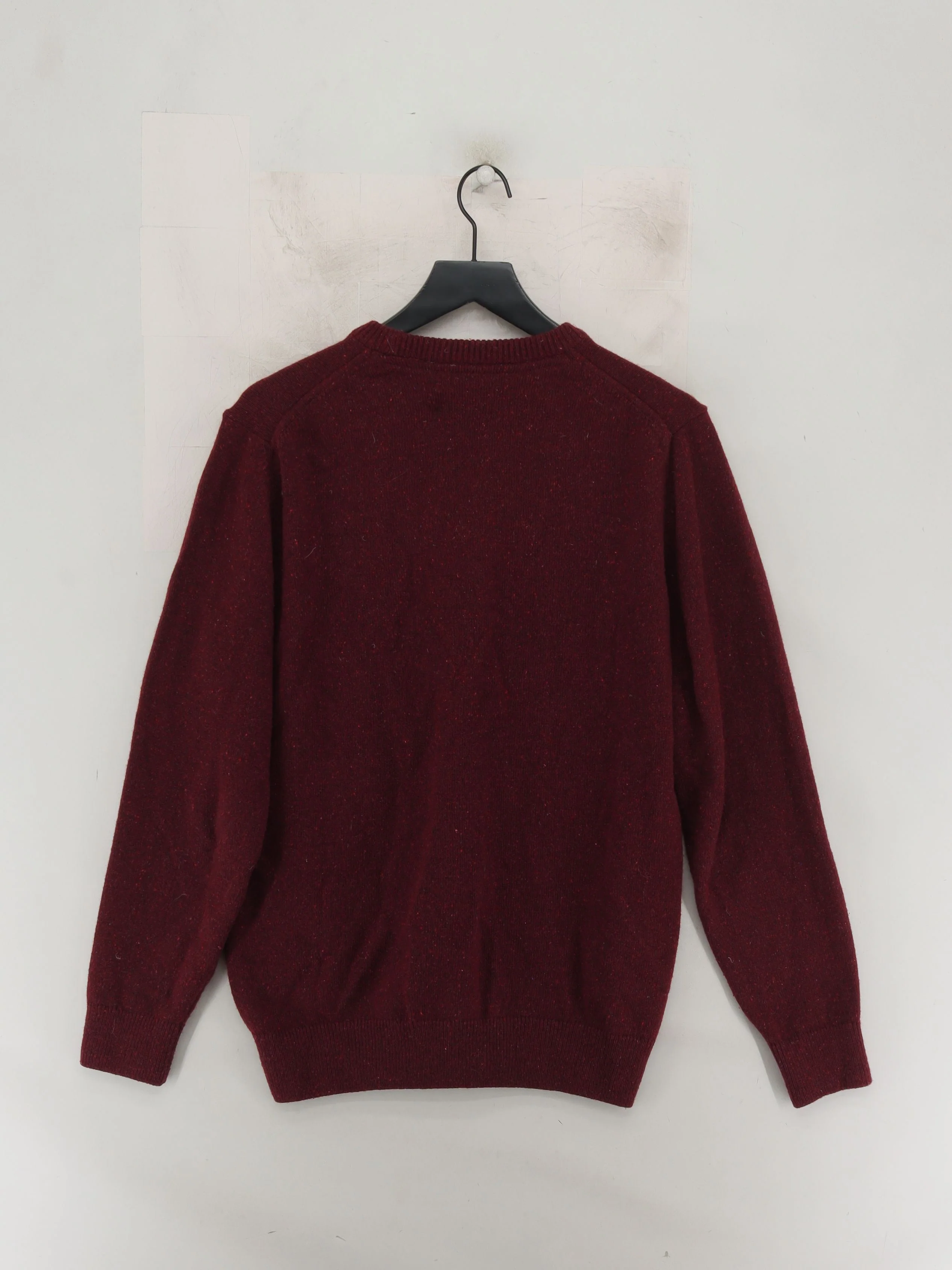 Barbour Men's Jumper L Red Wool - Image 2