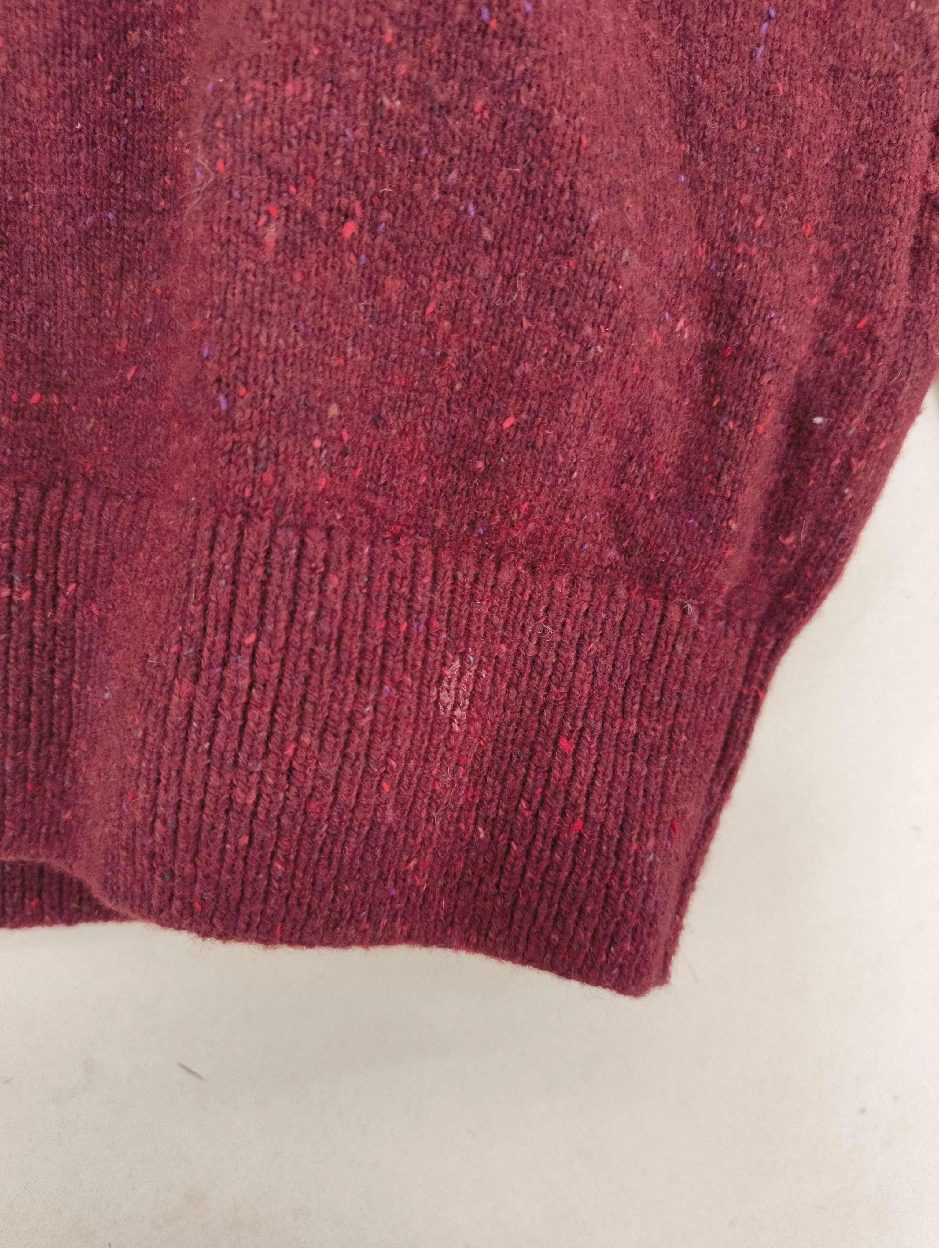 Barbour Men's Jumper L Red Wool - Image 5