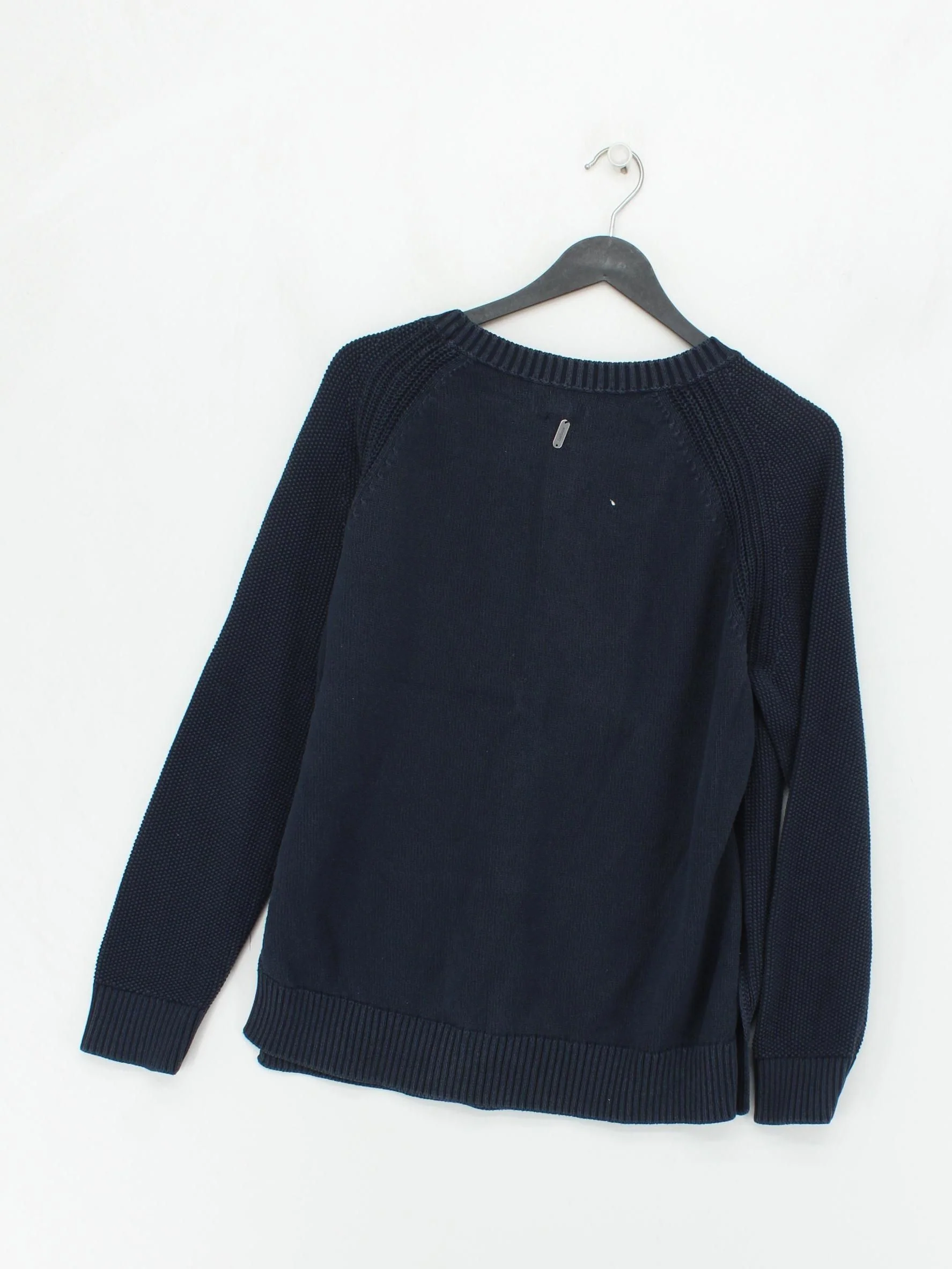 Barbour Men's Jumper M Blue 100% Cotton Crew Neck Pullover - Image 2