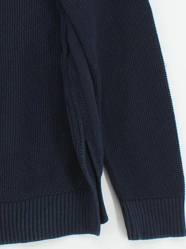 Barbour Men's Jumper M Blue 100% Cotton Crew Neck Pullover - Image 4
