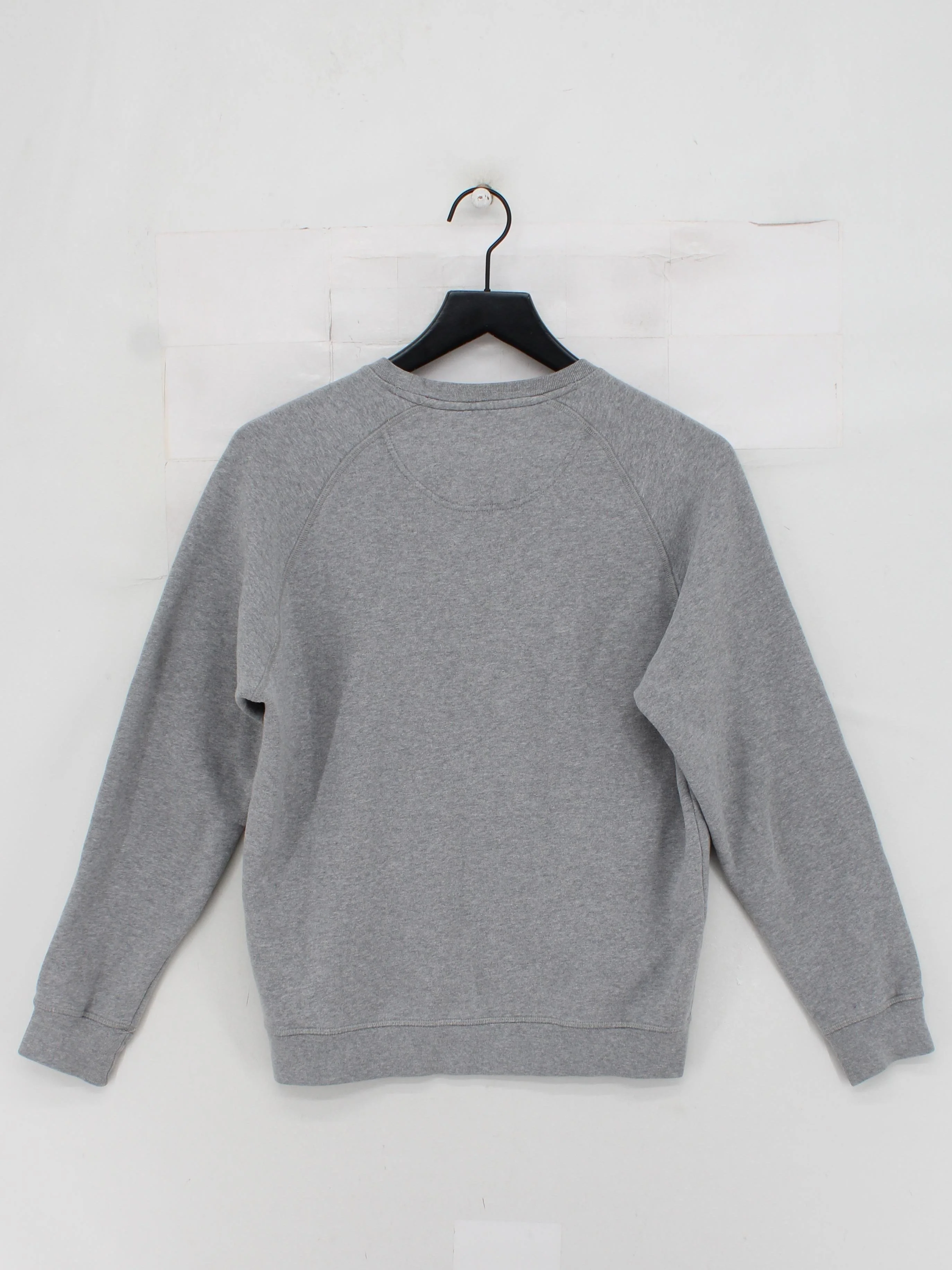 Barbour Men's Jumper S Grey 100% Cotton Crew Neck Pullover - Image 2