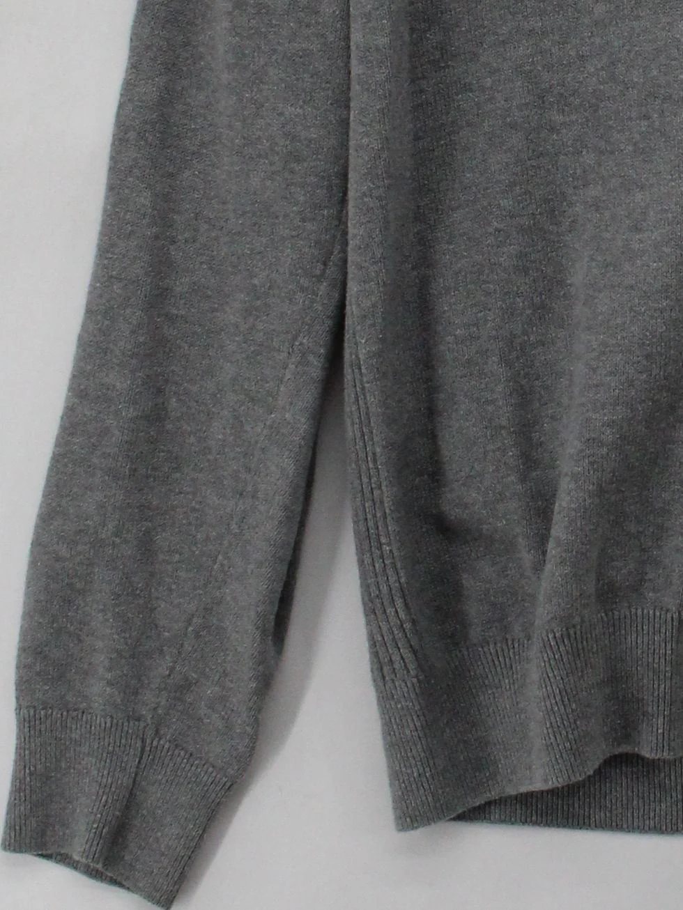 Barbour Men's Jumper S Grey 100% Cotton Mock Neck Pullover - Image 4