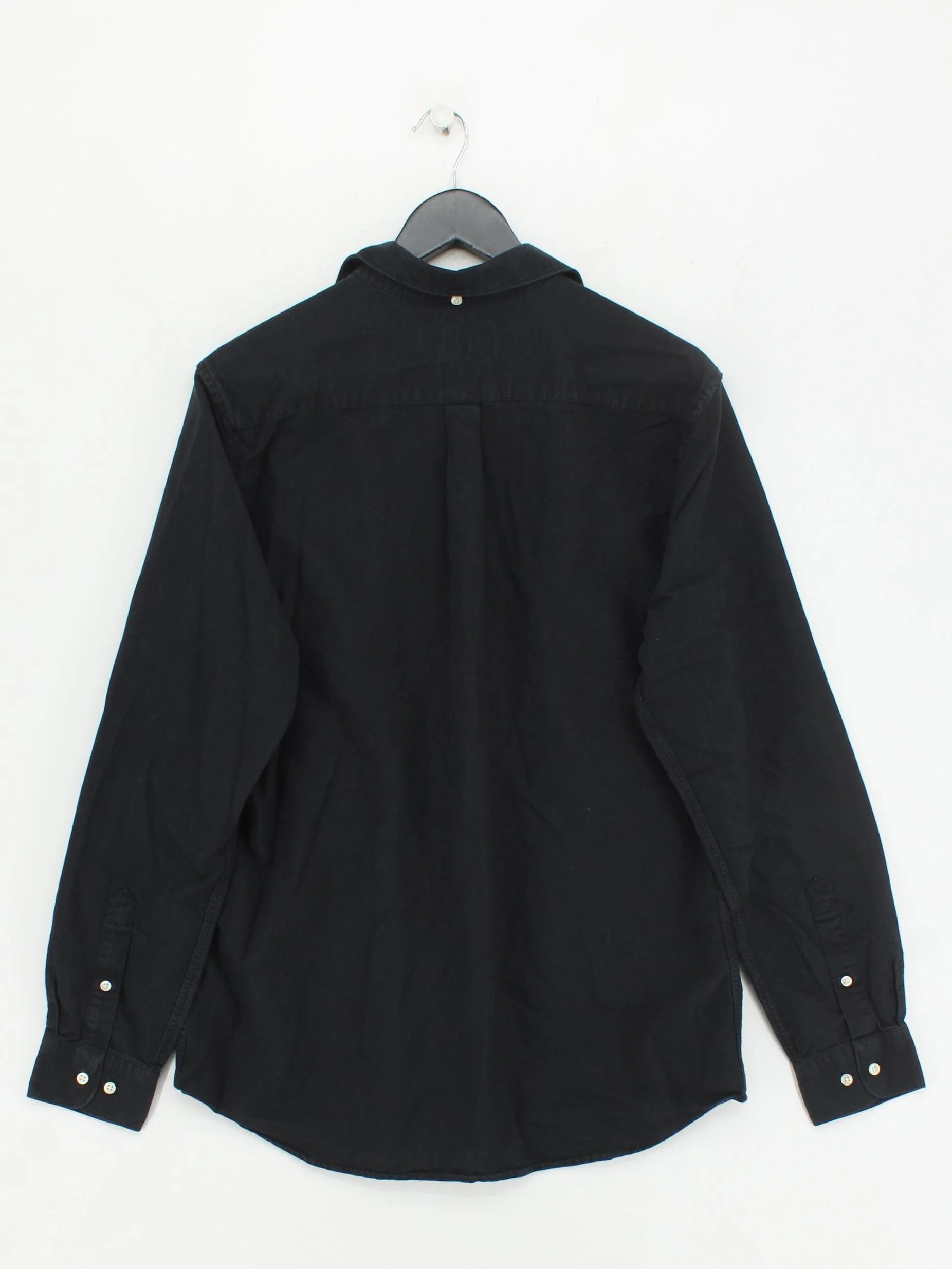 Barbour Men's Shirt L Black 100% Cotton Basic - Image 2