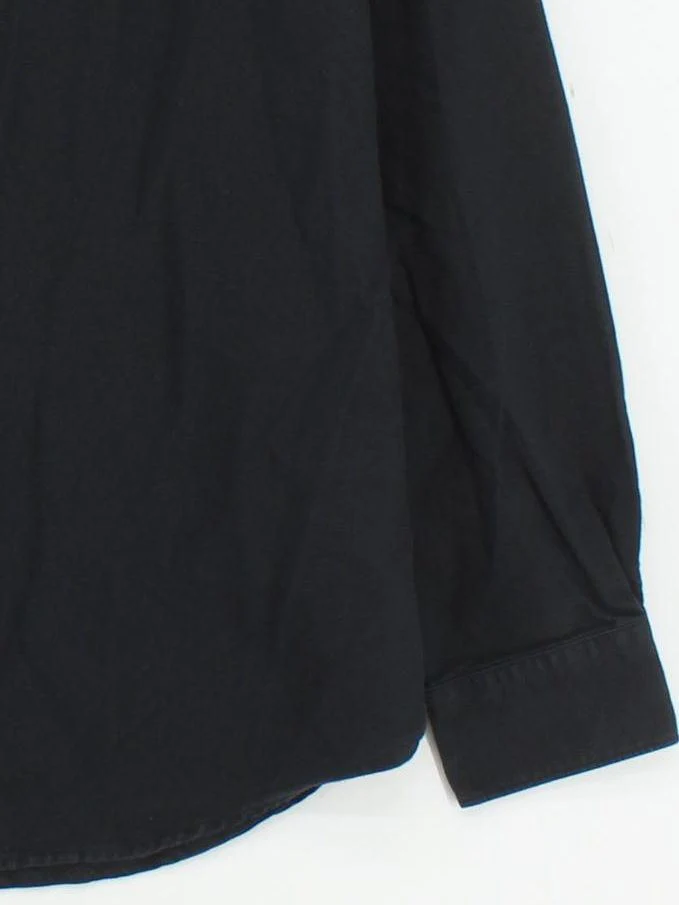 Barbour Men's Shirt L Black 100% Cotton Basic - Image 4