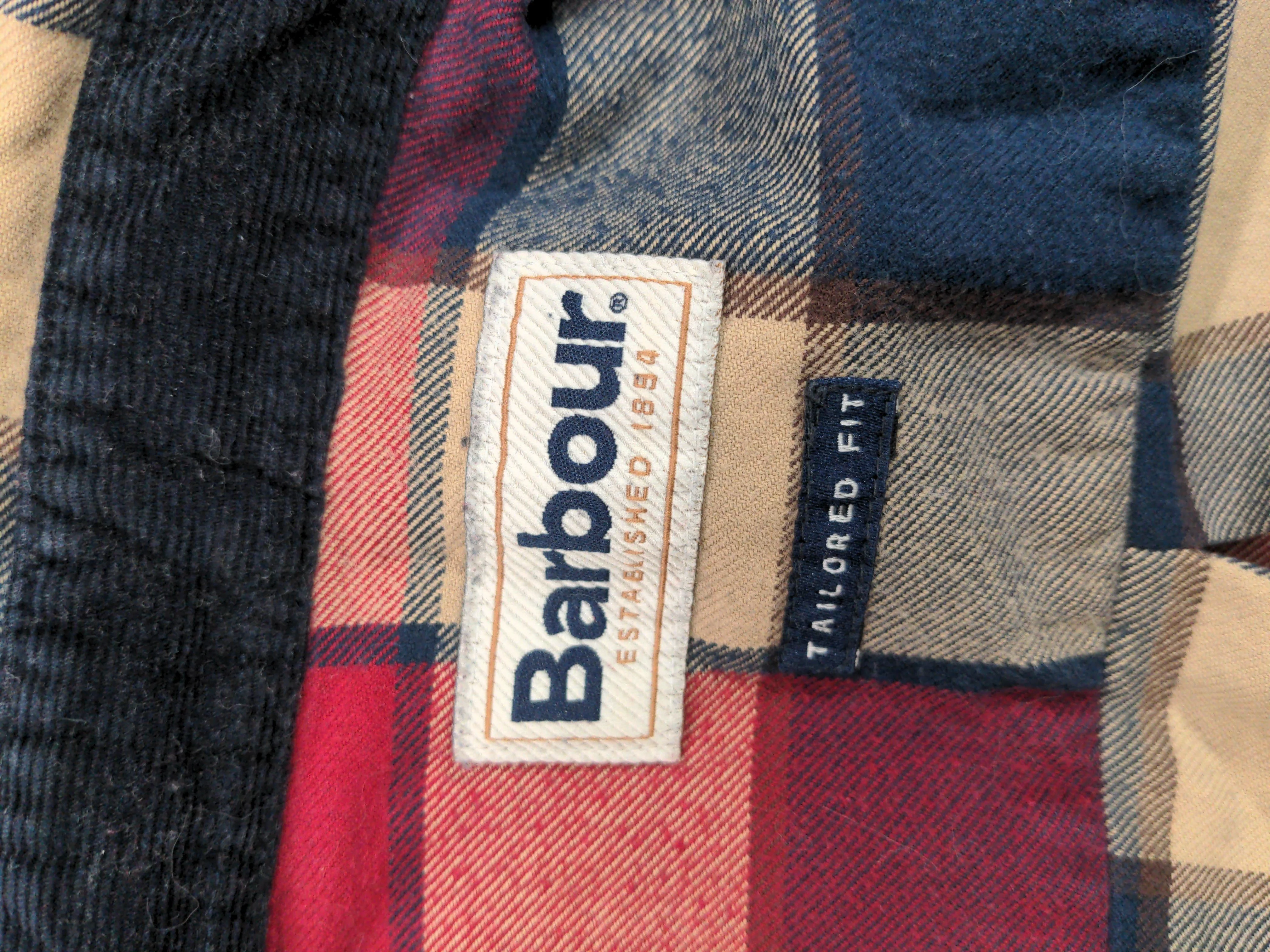 Barbour Men's Shirt M Multi Checkered 100% Cotton Basic - Image 5