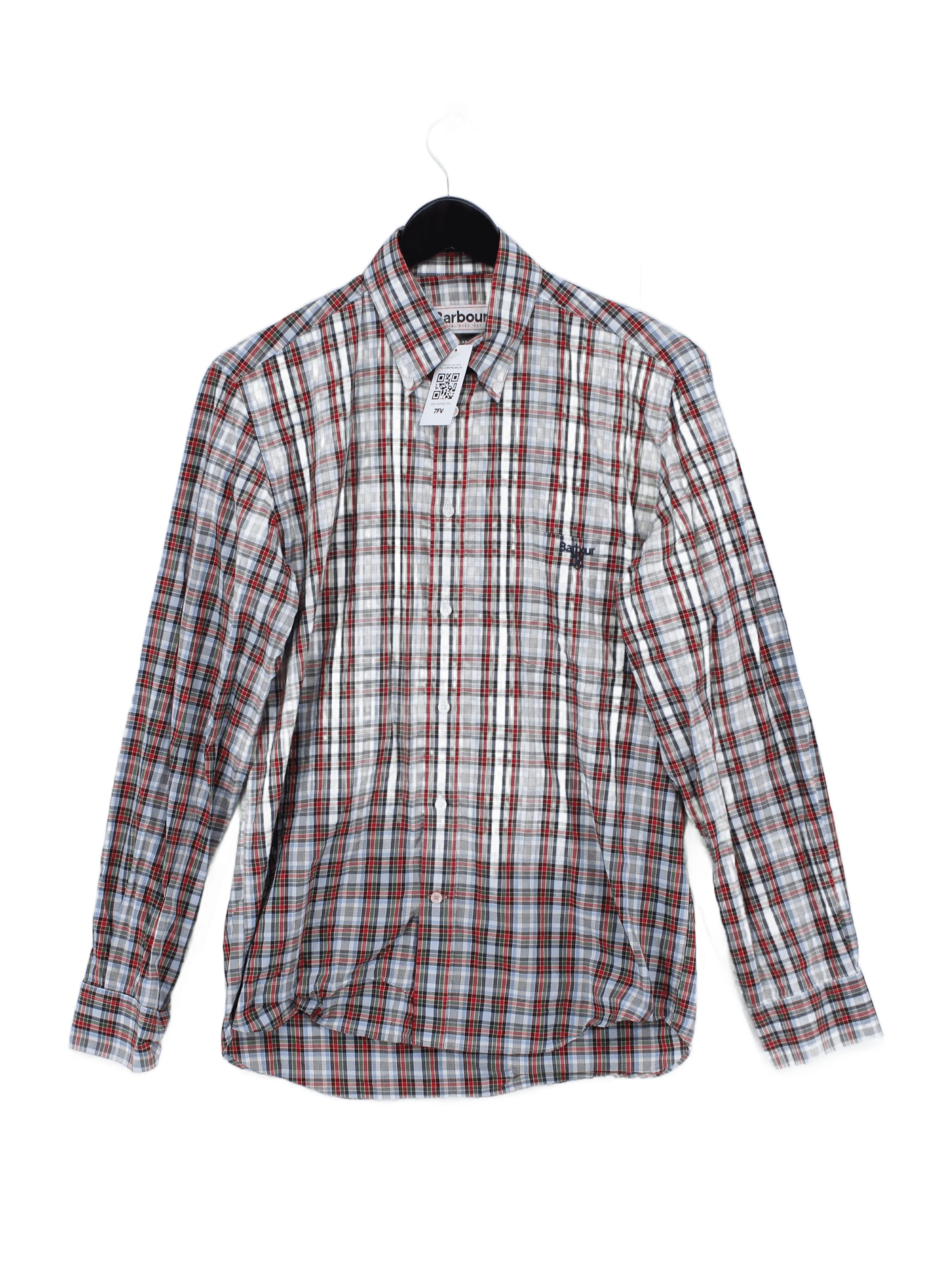 Barbour Men's Shirt S Multi Checkered 100% Other Basic