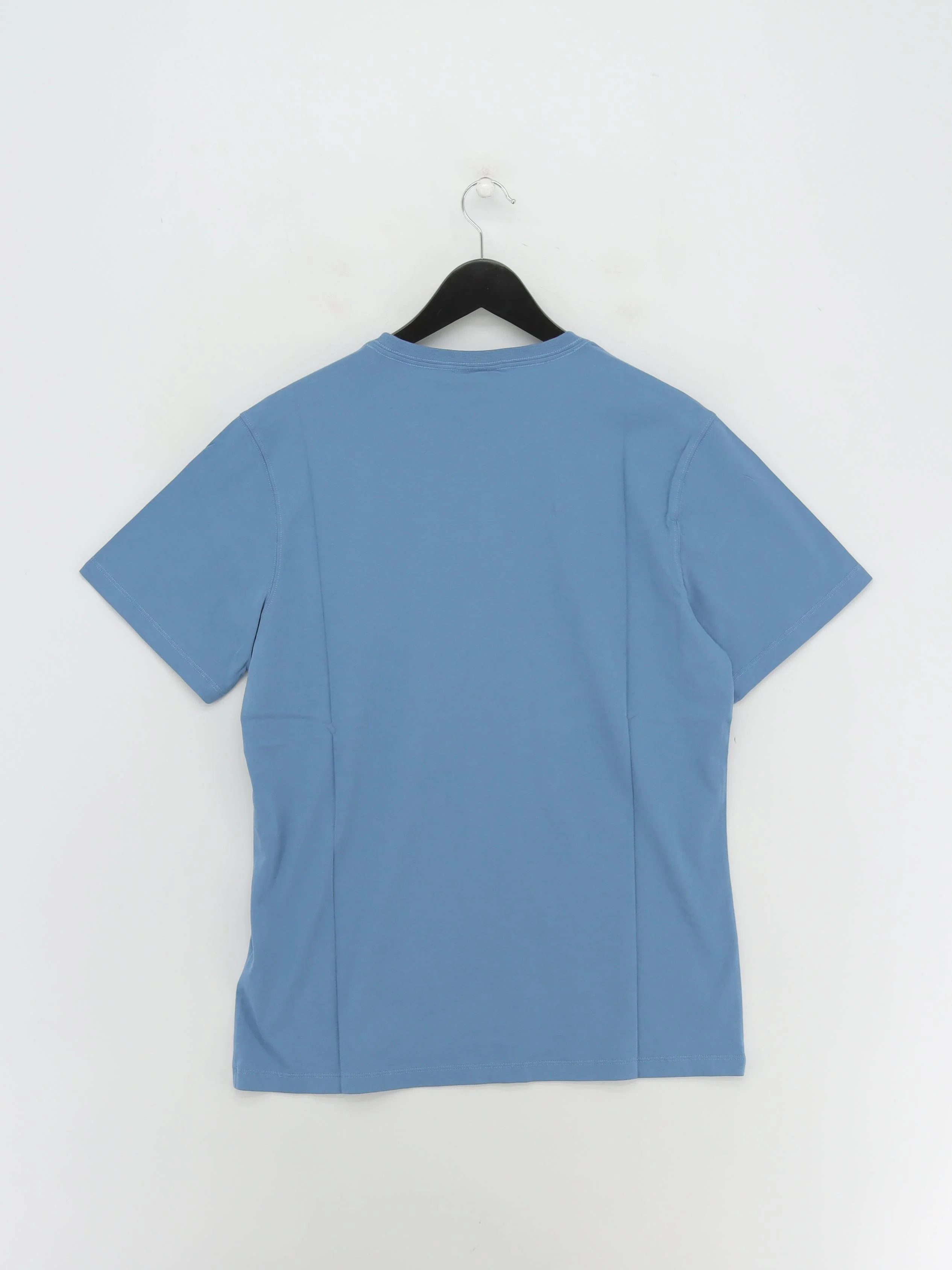 Barbour Men's T-Shirt M Blue Cotton with Elastane Basic New with tags - Image 2