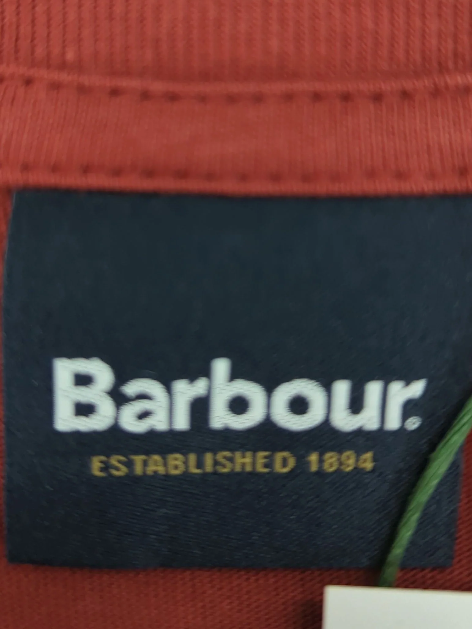 Barbour Men's T-Shirt XL Brown Graphic 100% Cotton Basic New with tags - Image 5