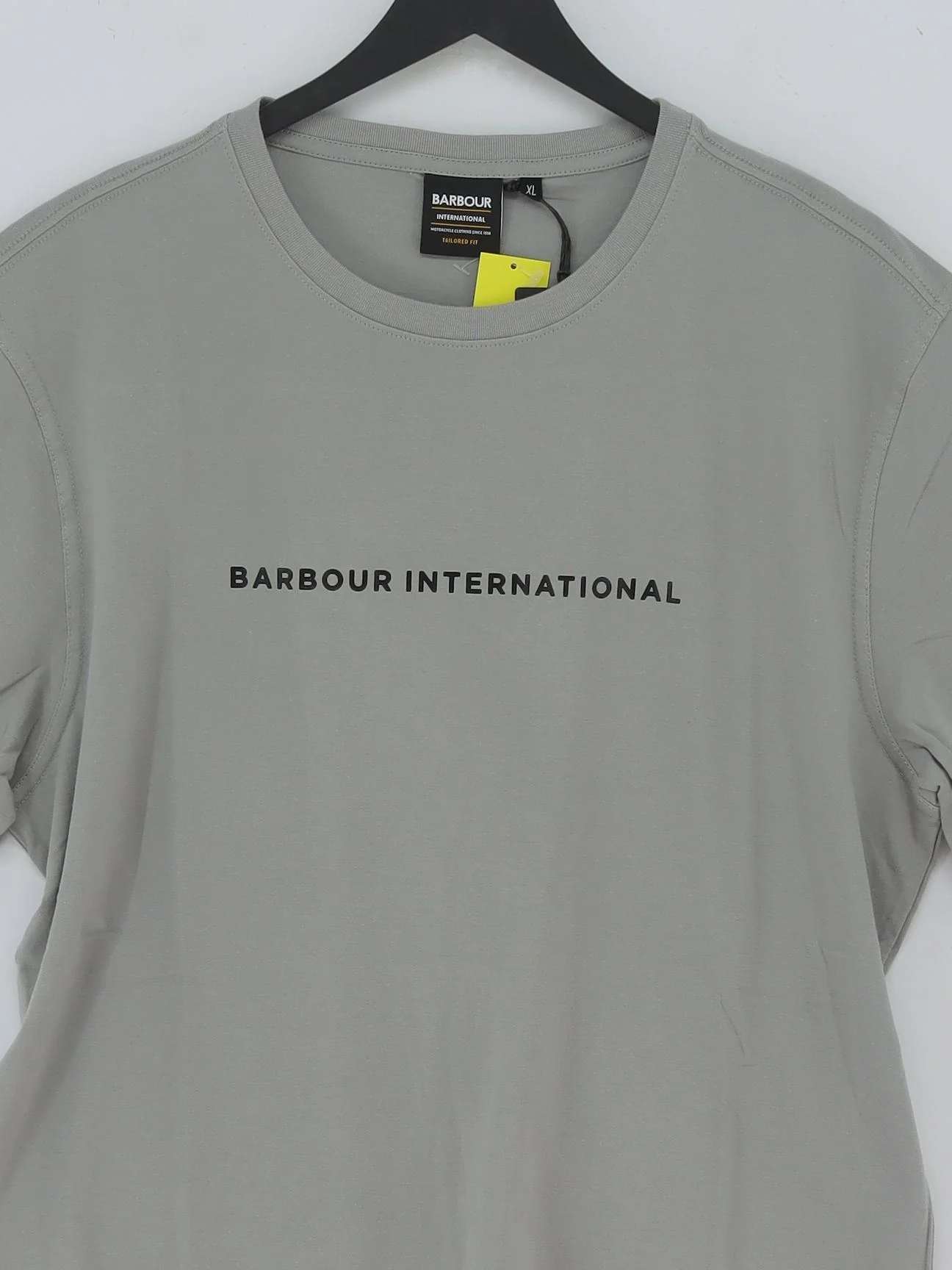 Barbour Men's T-Shirt XL Grey Graphic 100% Cotton Basic New with tags - Image 3