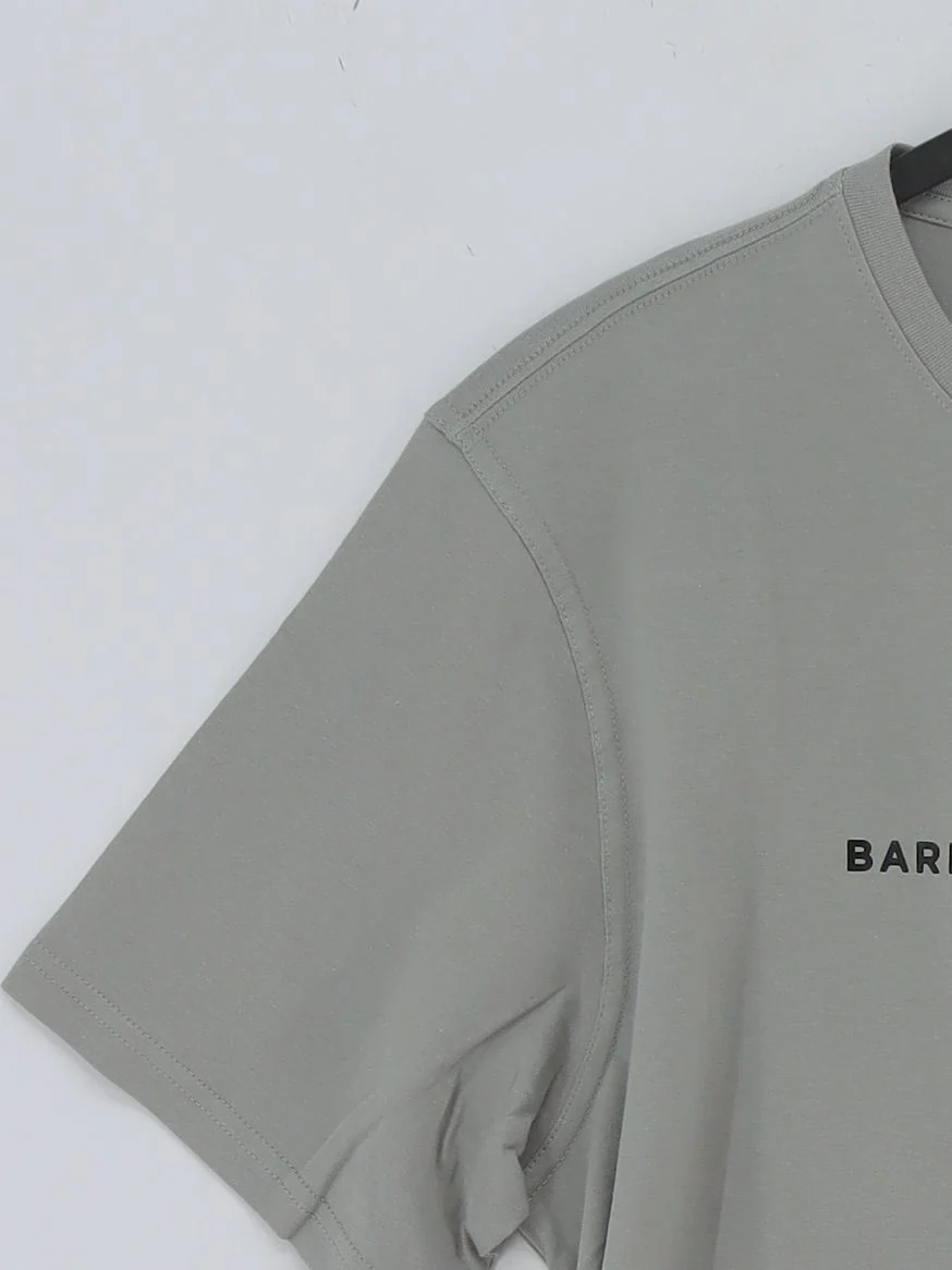 Barbour Men's T-Shirt XL Grey Graphic 100% Cotton Basic New with tags - Image 4