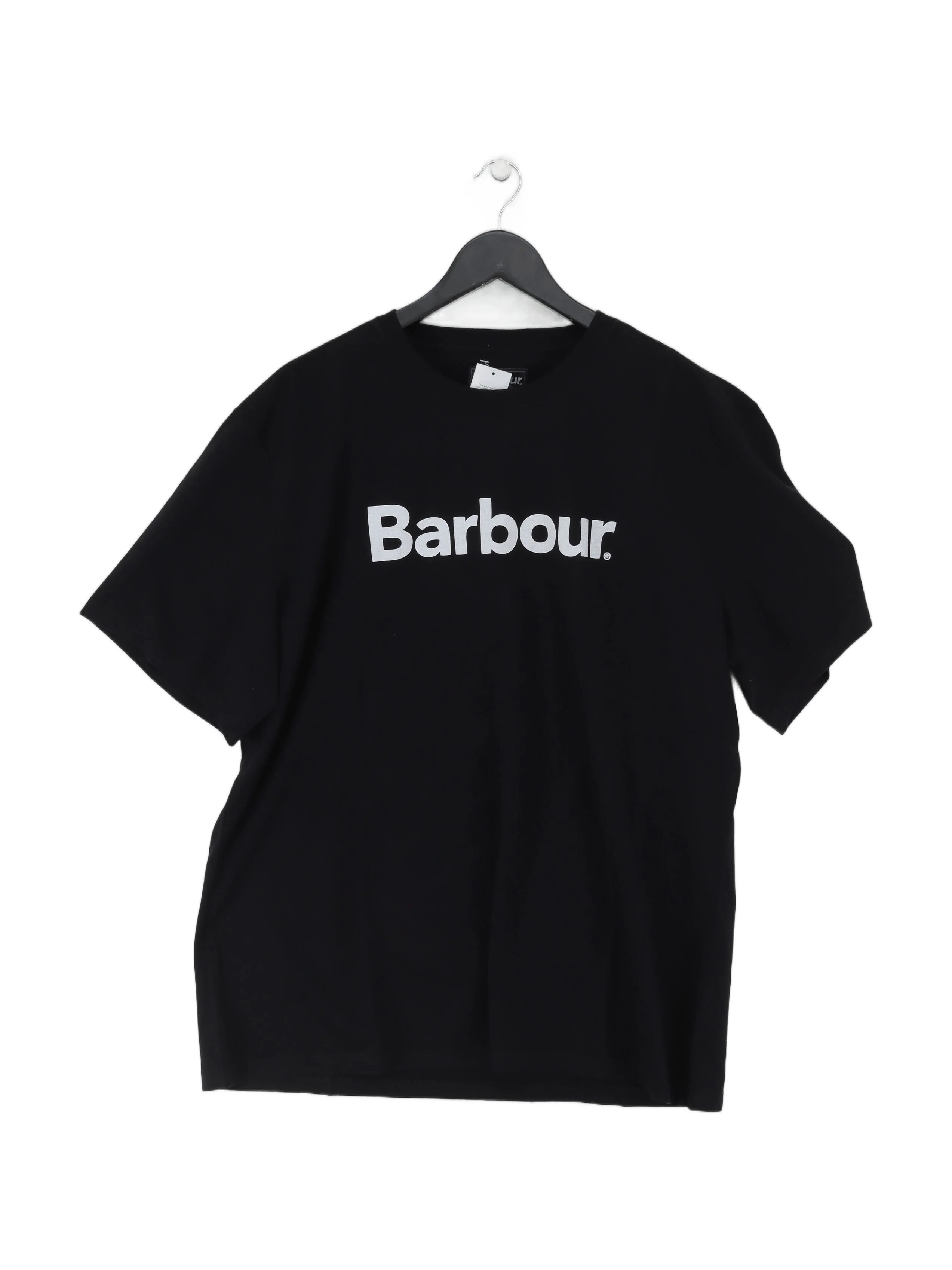 Barbour Men's T-Shirt XXL Black 100% Cotton Basic New with tags