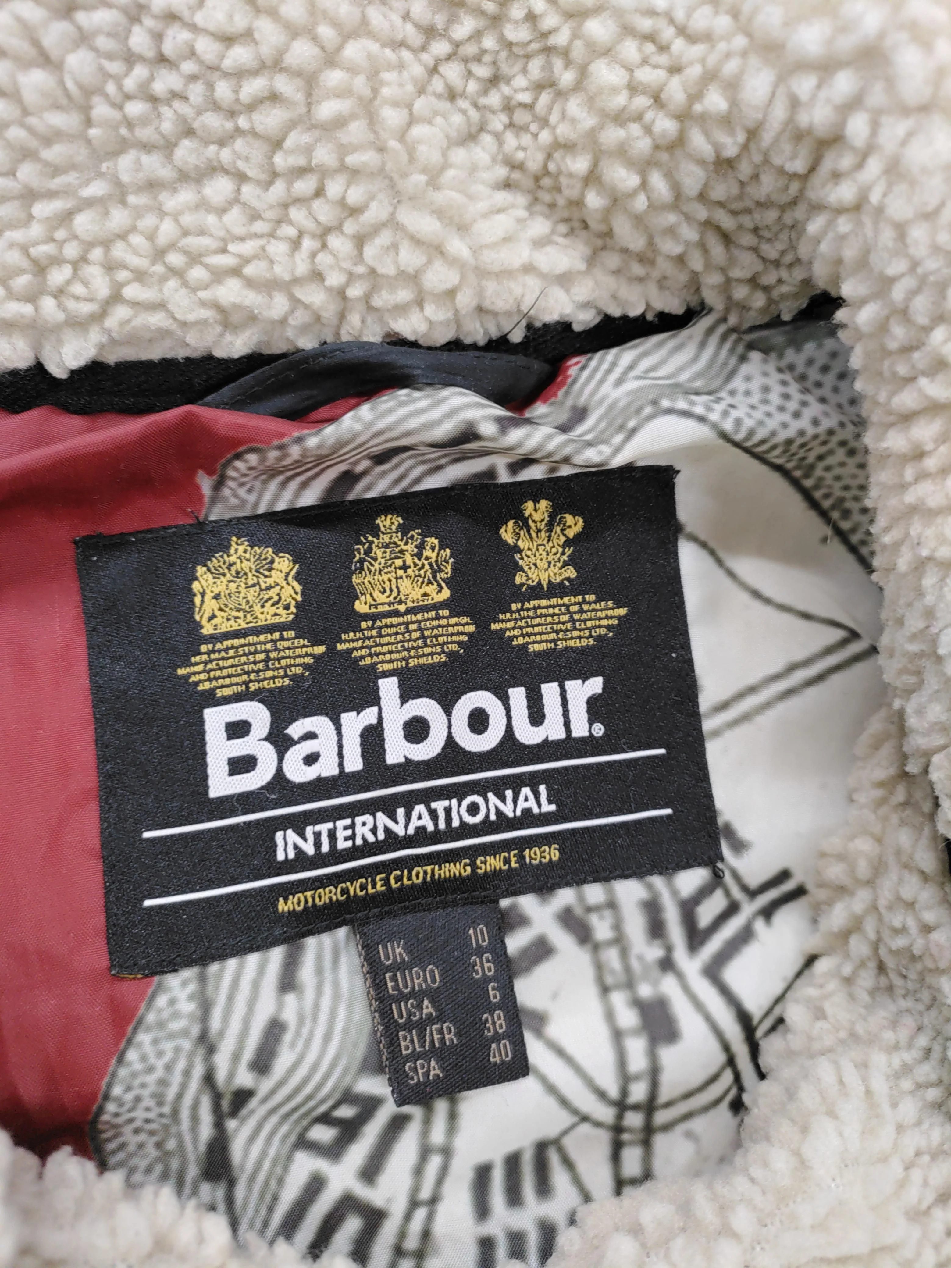 Barbour Motorcycle Jacket jacket black - Image 5