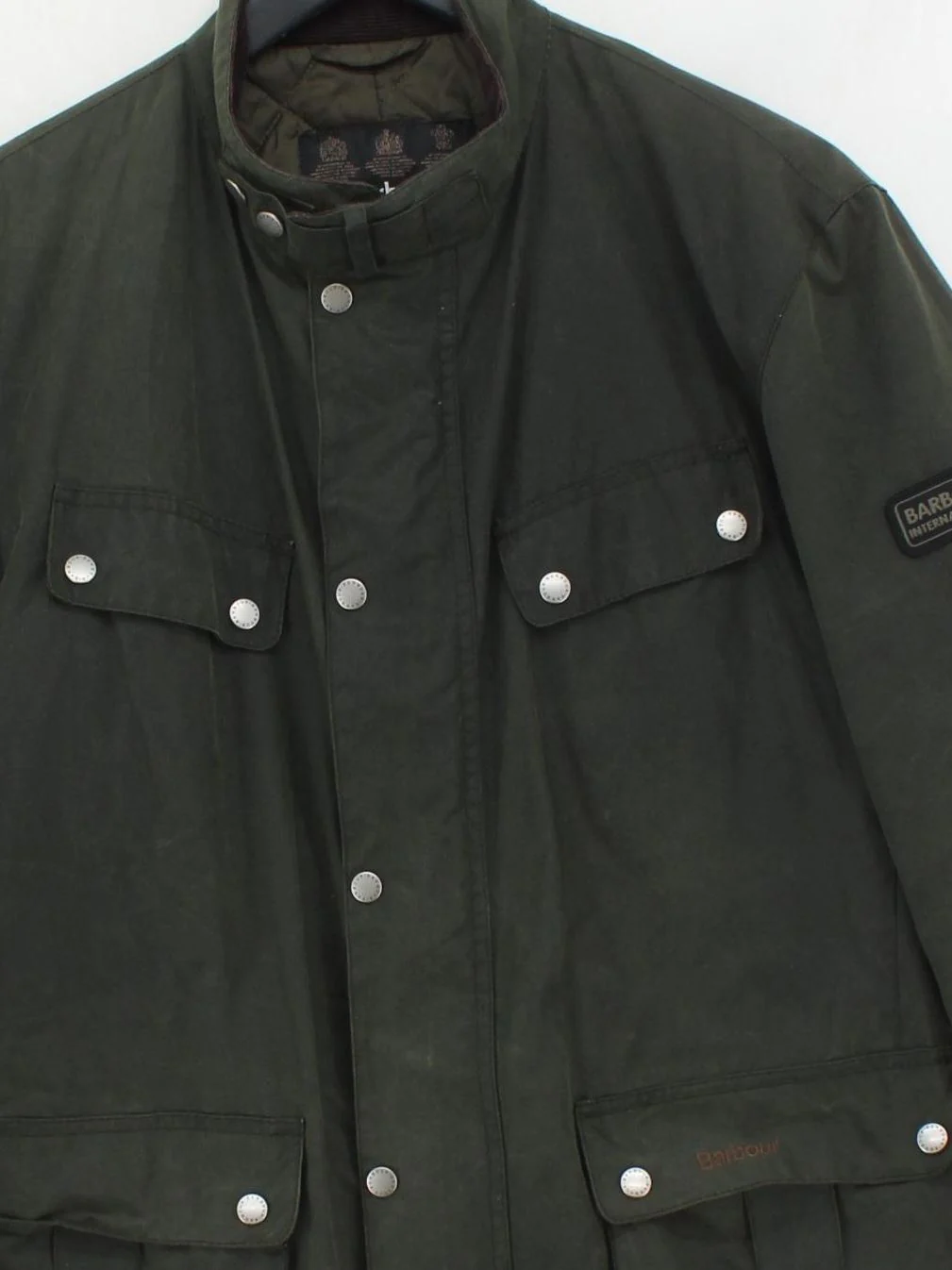 Barbour Motorcycle Jacket jacket green - Image 3