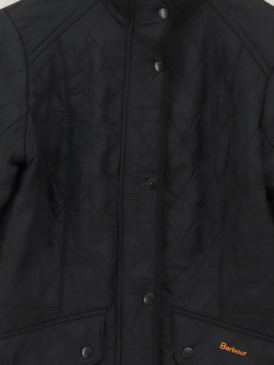 Barbour Overcoat jacket black - Image 3