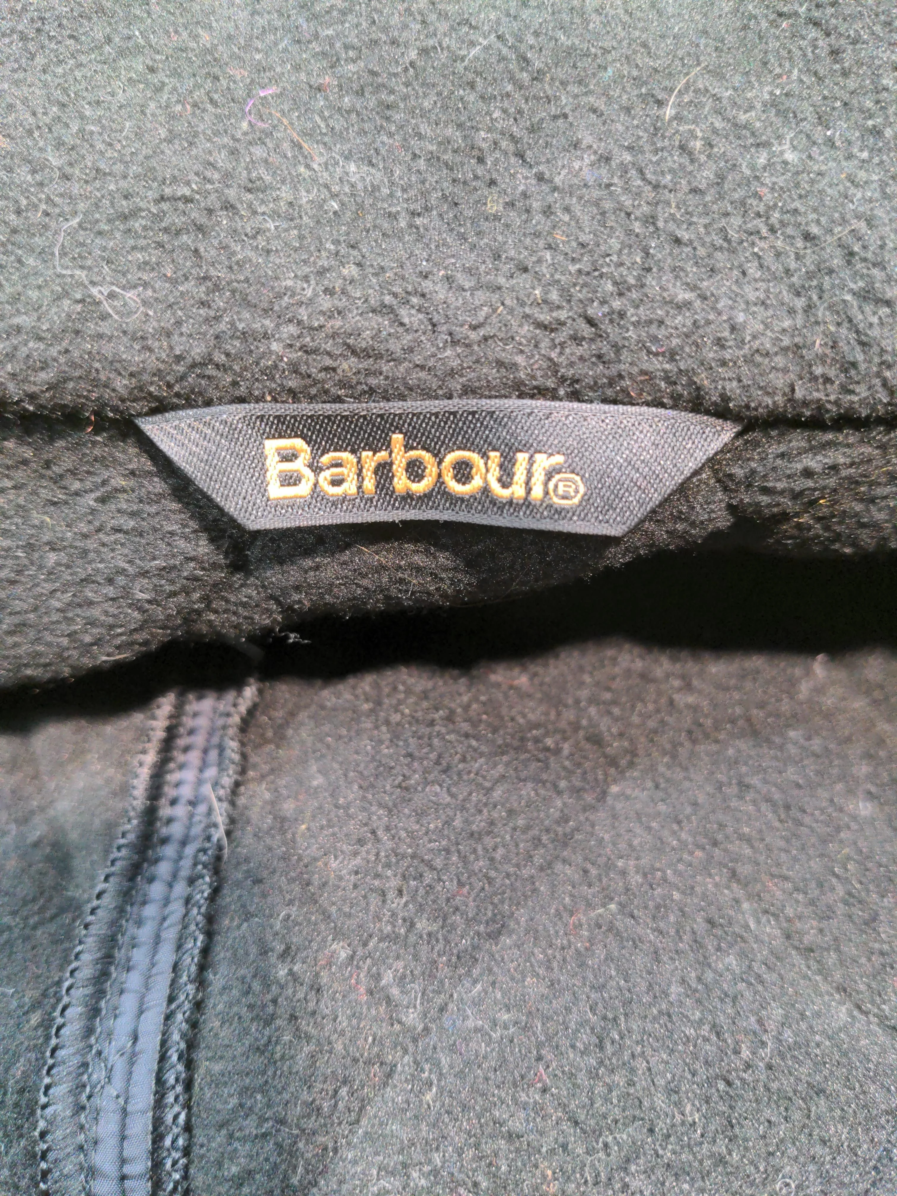 Barbour Overcoat jacket black - Image 6