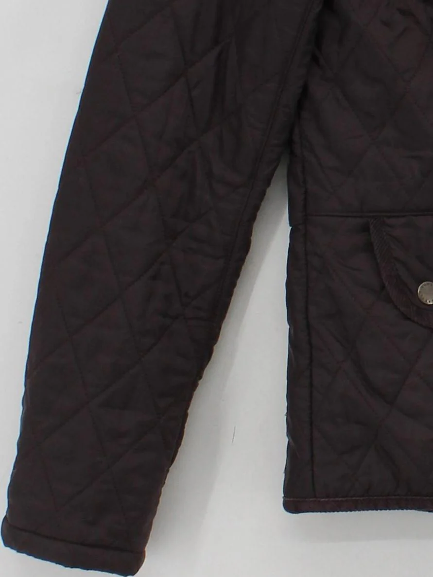 Barbour Overcoat jacket brown - Image 4