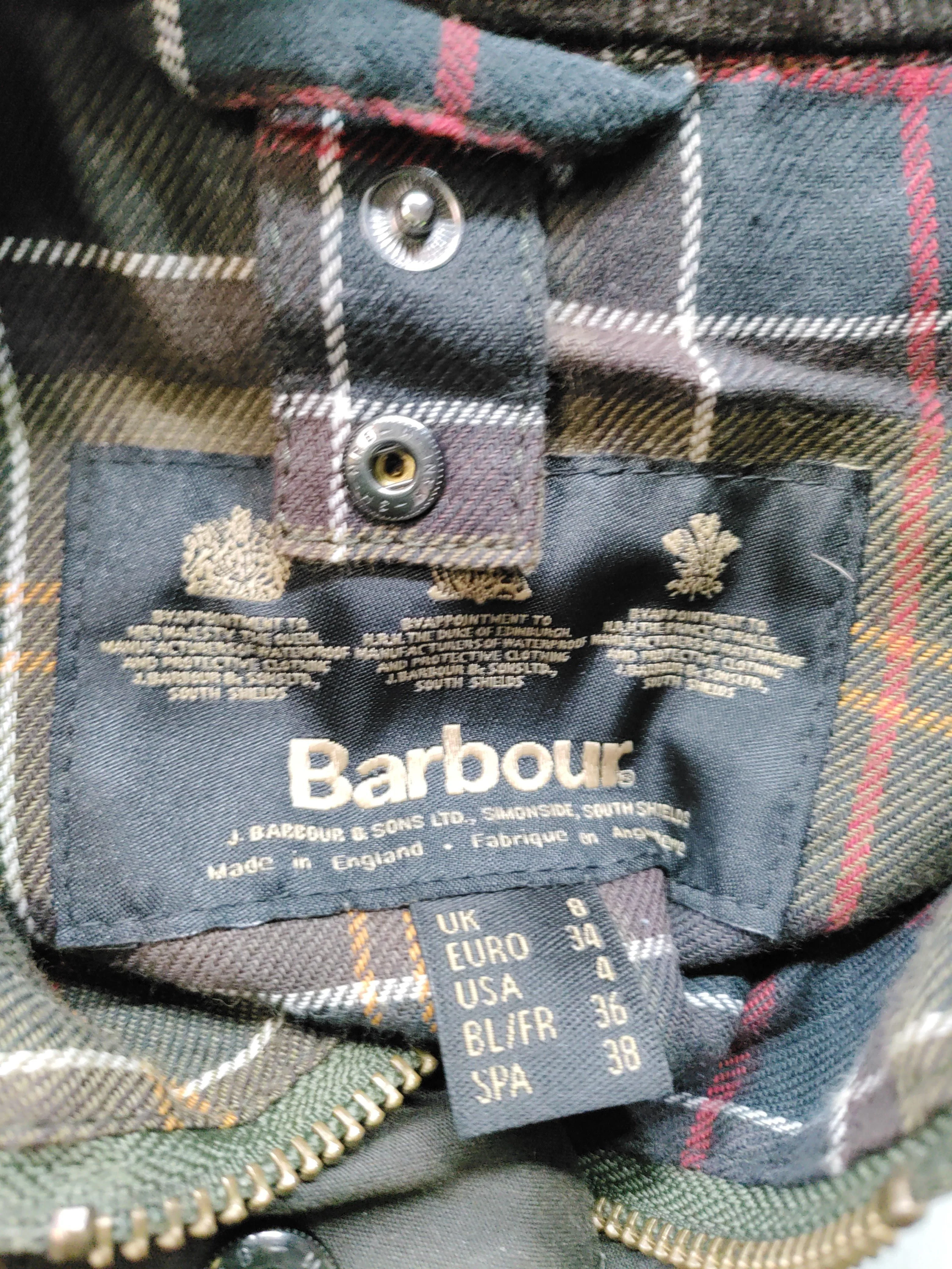 Barbour Overcoat jacket brown - Image 6