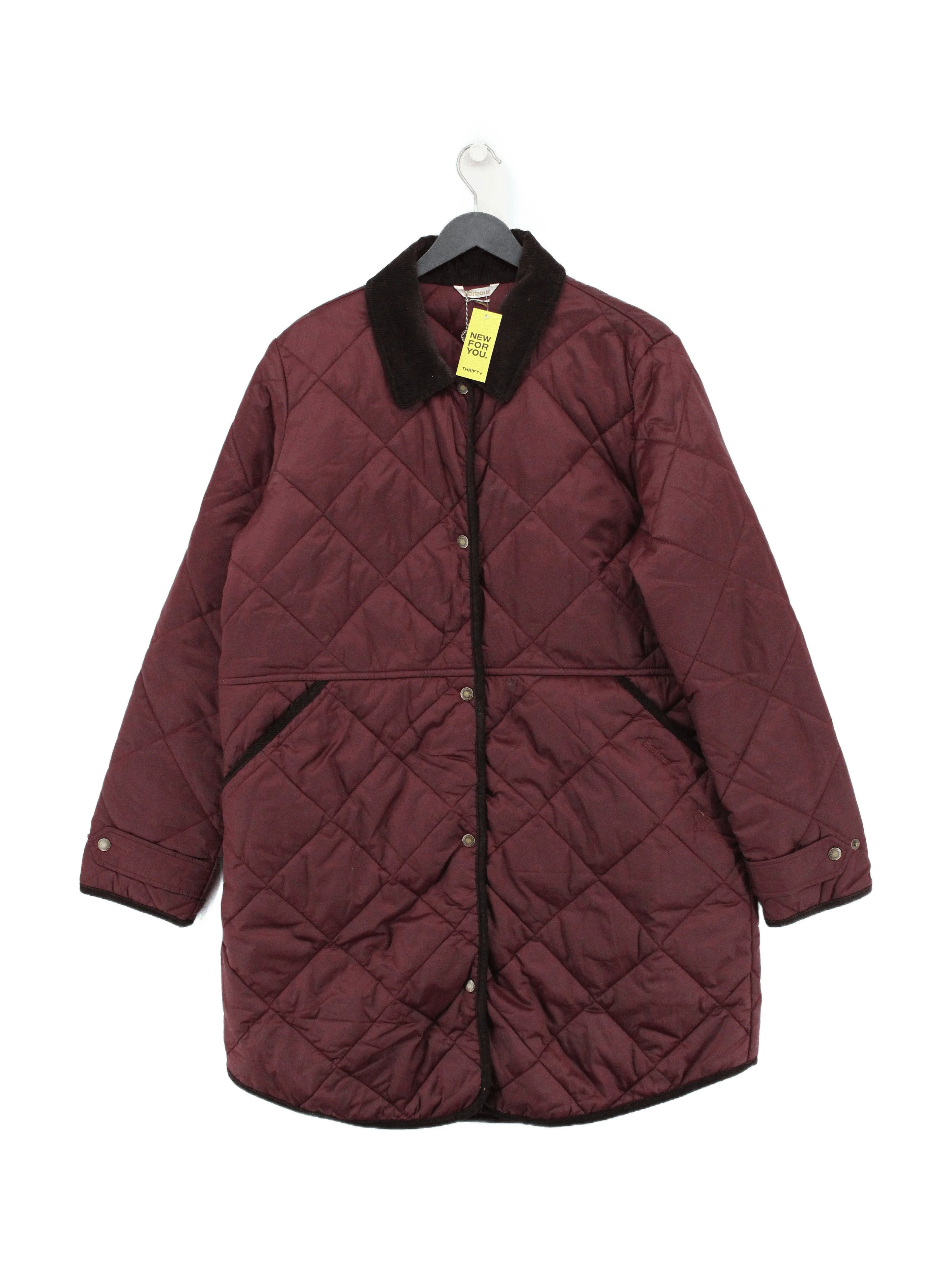 Barbour Overcoat jacket red