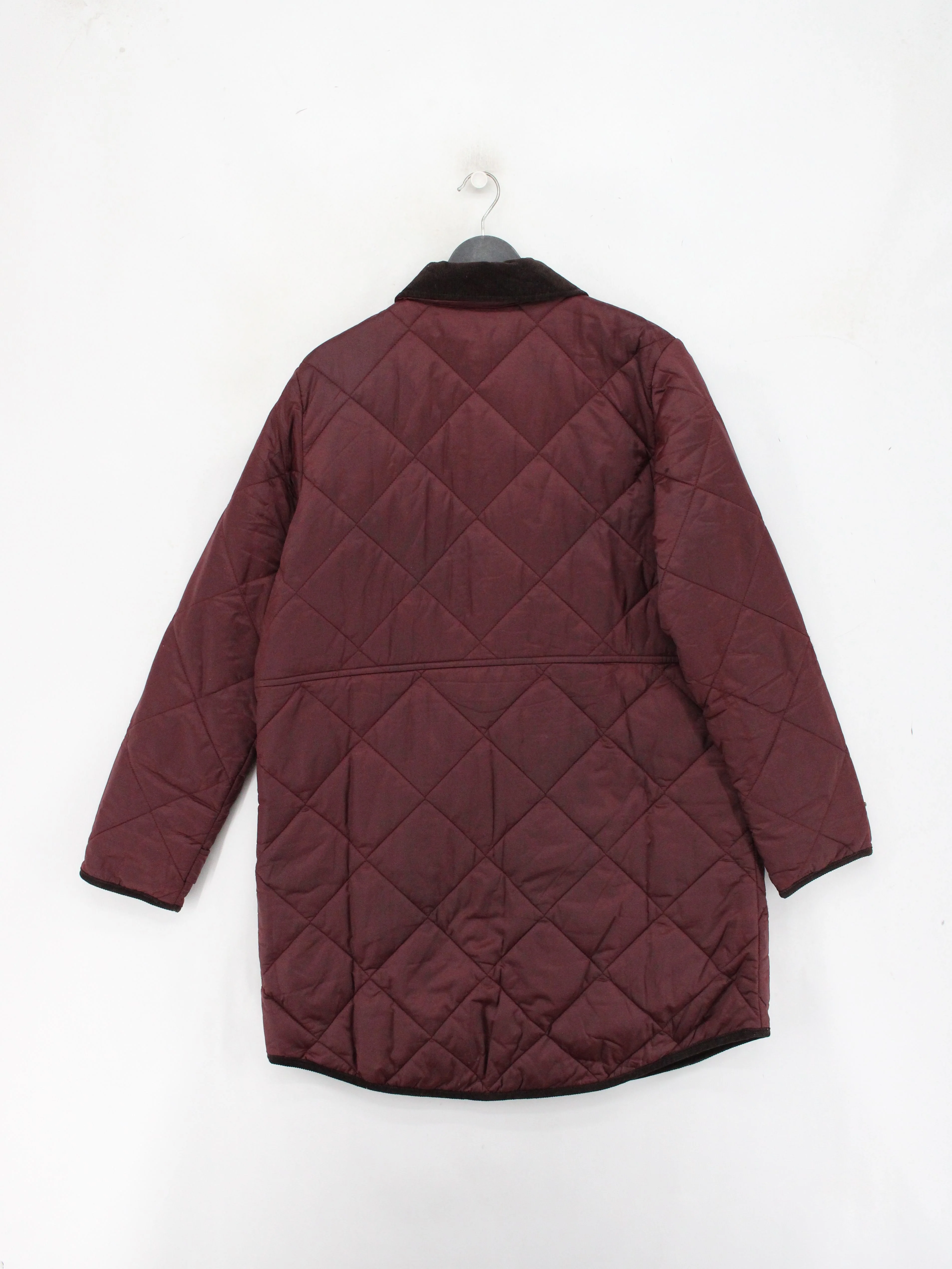 Barbour Overcoat jacket red - Image 2