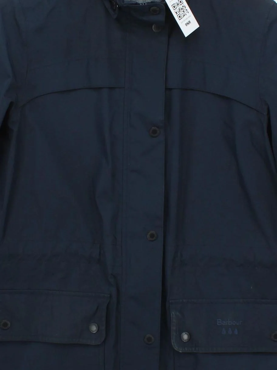 Barbour Rain Coat jacket blue - Image 3