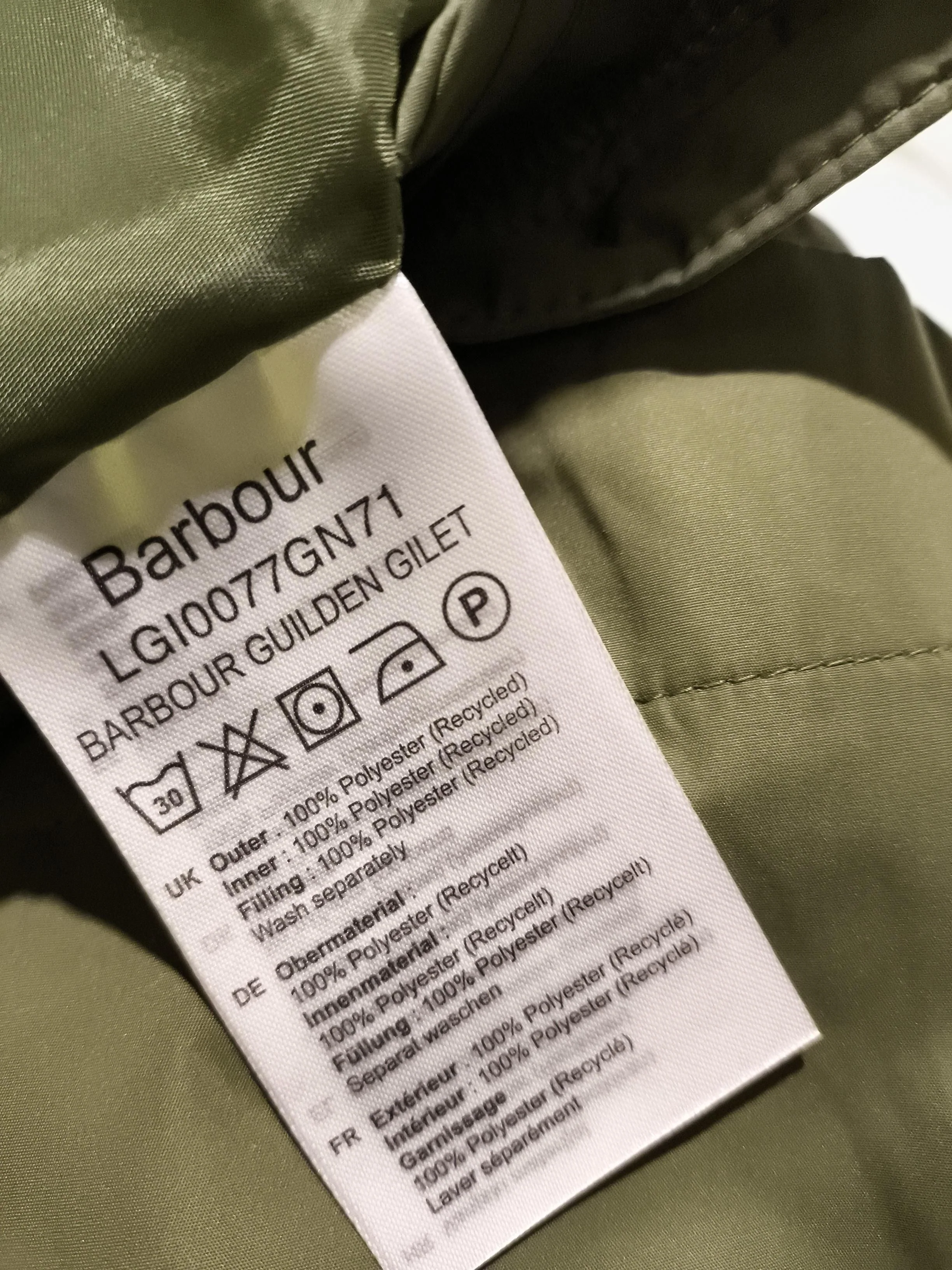 Barbour Skiwear jacket green - Image 7
