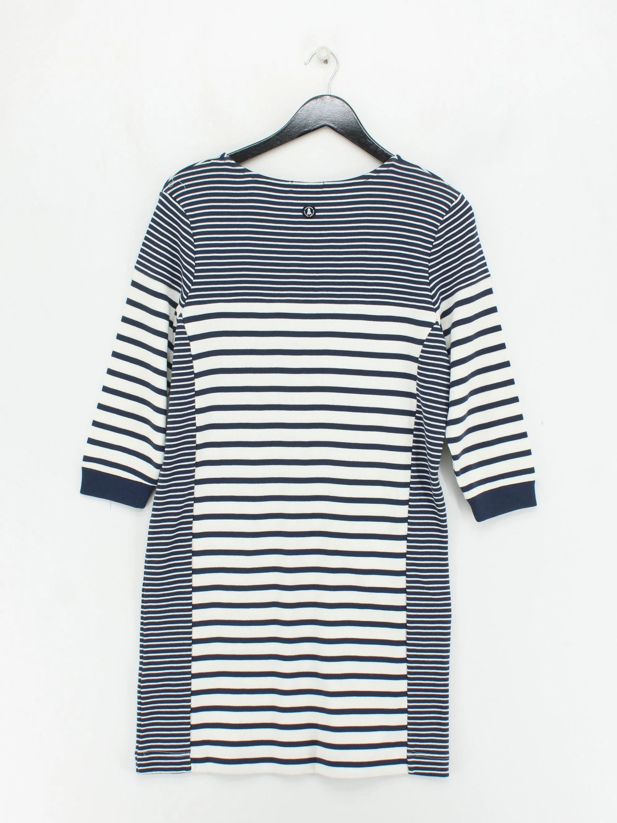 Barbour T-Shirt Mini Dress UK10 in Blue - Image 2