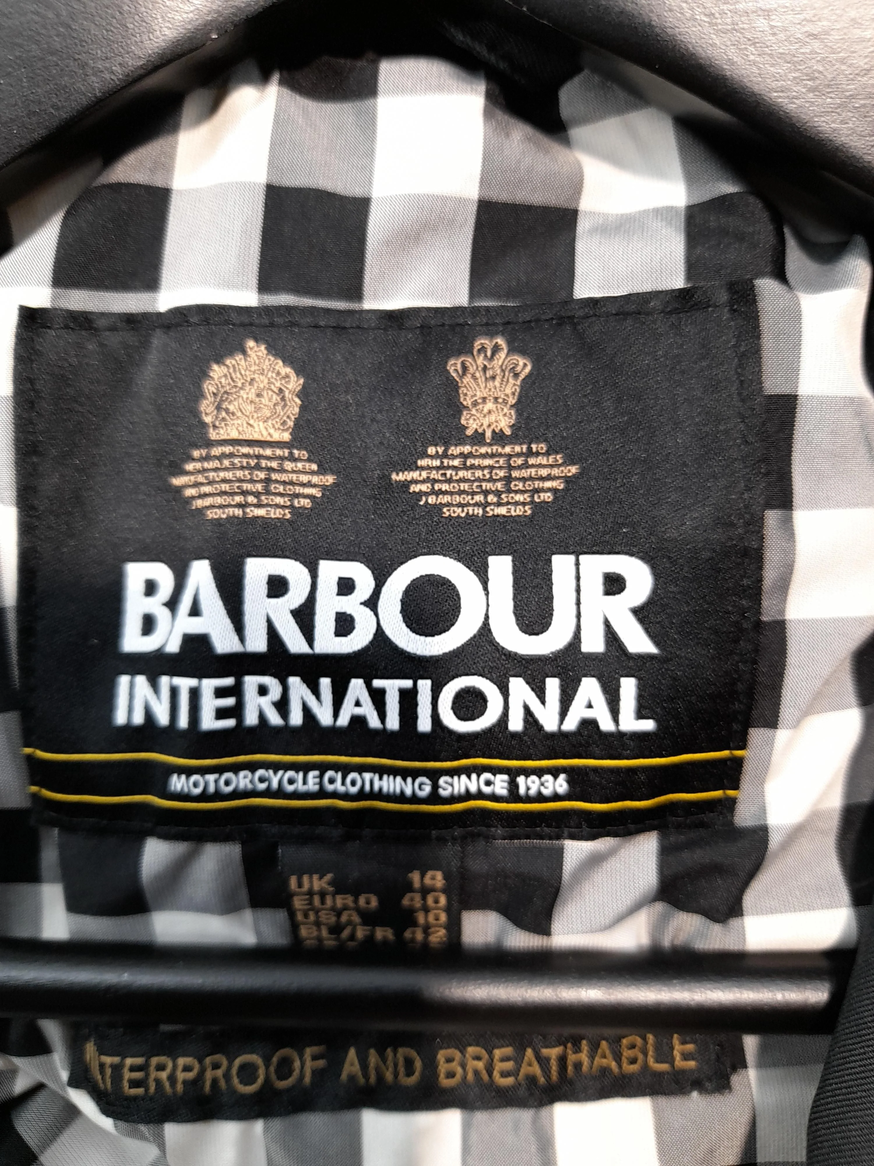 Barbour Women's Coat UK 14 Black 100% Other Trench Coat - Image 5