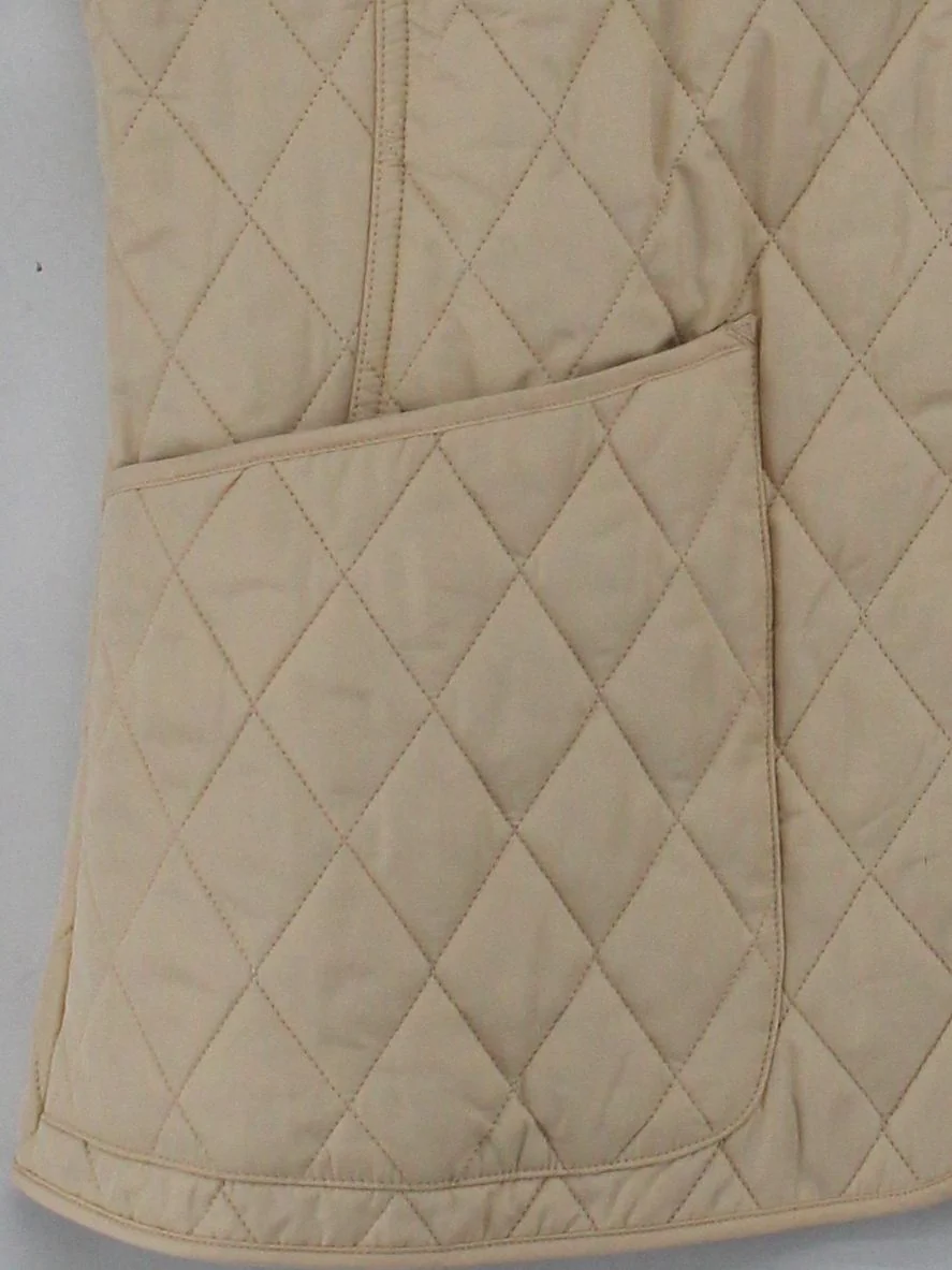 Barbour Women's Coat UK 16 Cream 100% Polyester Overcoat - Image 4