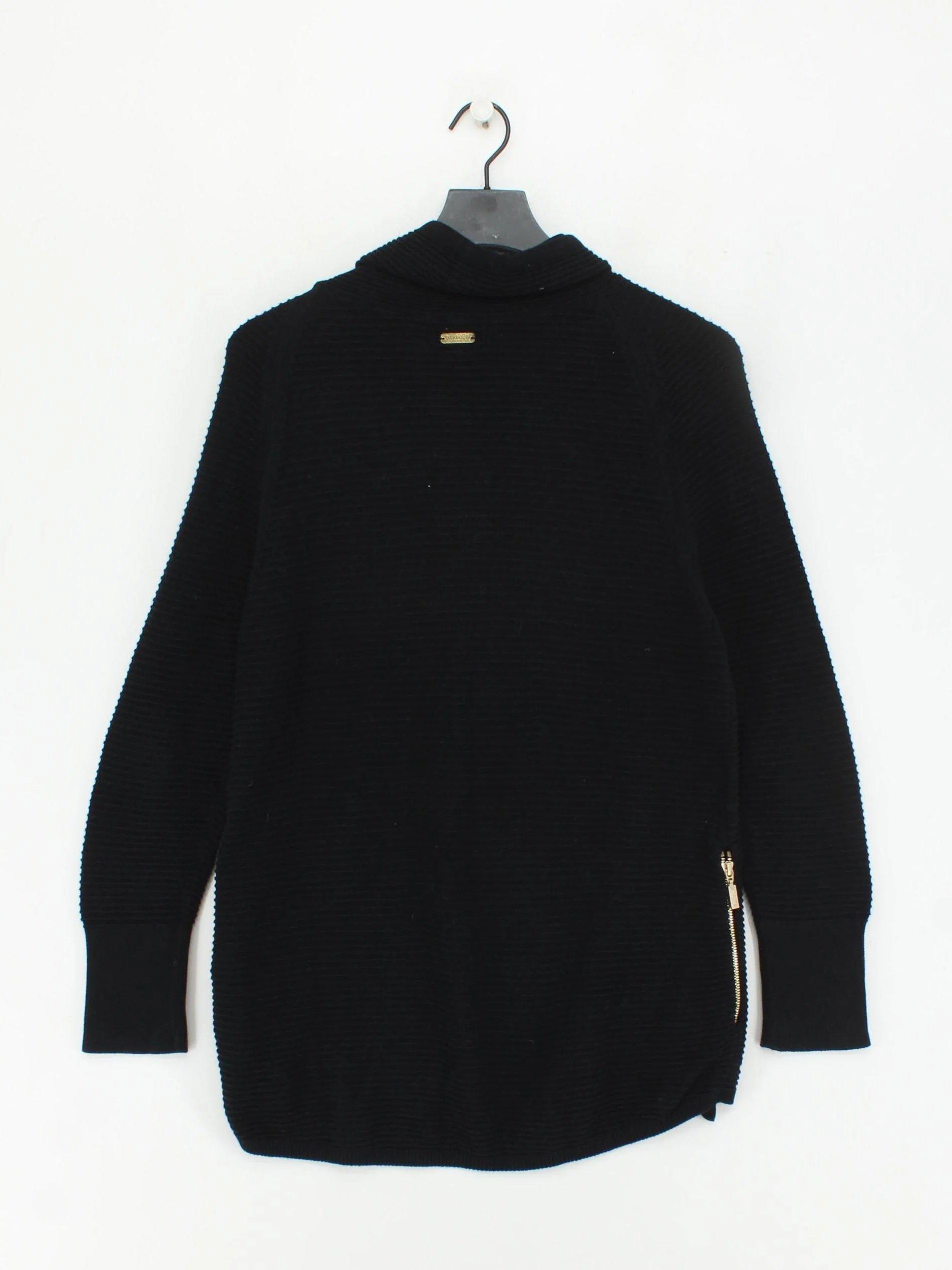 Barbour Women's Hoodie S Black 100% Cotton Pullover - Image 2
