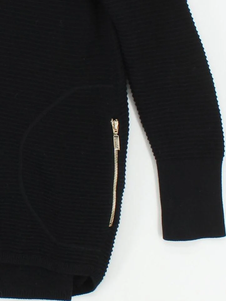 Barbour Women's Hoodie S Black 100% Cotton Pullover - Image 4