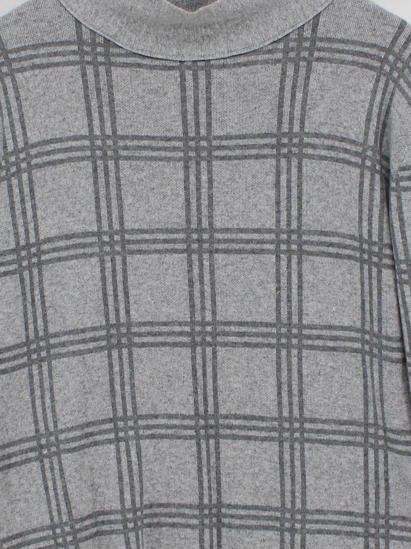 Barbour Women's Jumper UK 10 Grey Acrylic with Cotton, Viscose, Wool Pullover - Image 3